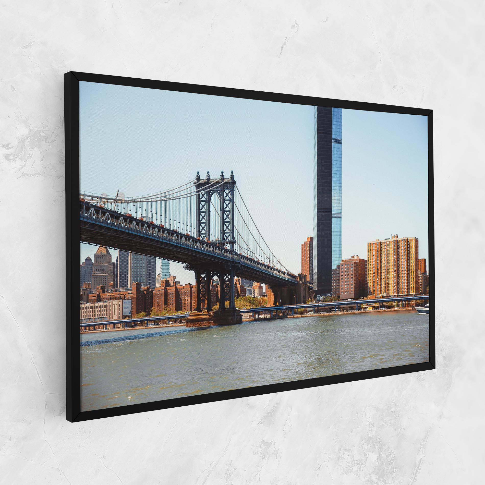 Tablou Canvas Big City Bridge mockup 1