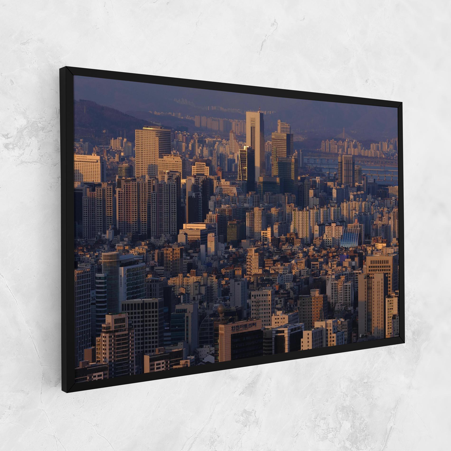 Tablou Canvas Big City mockup 1