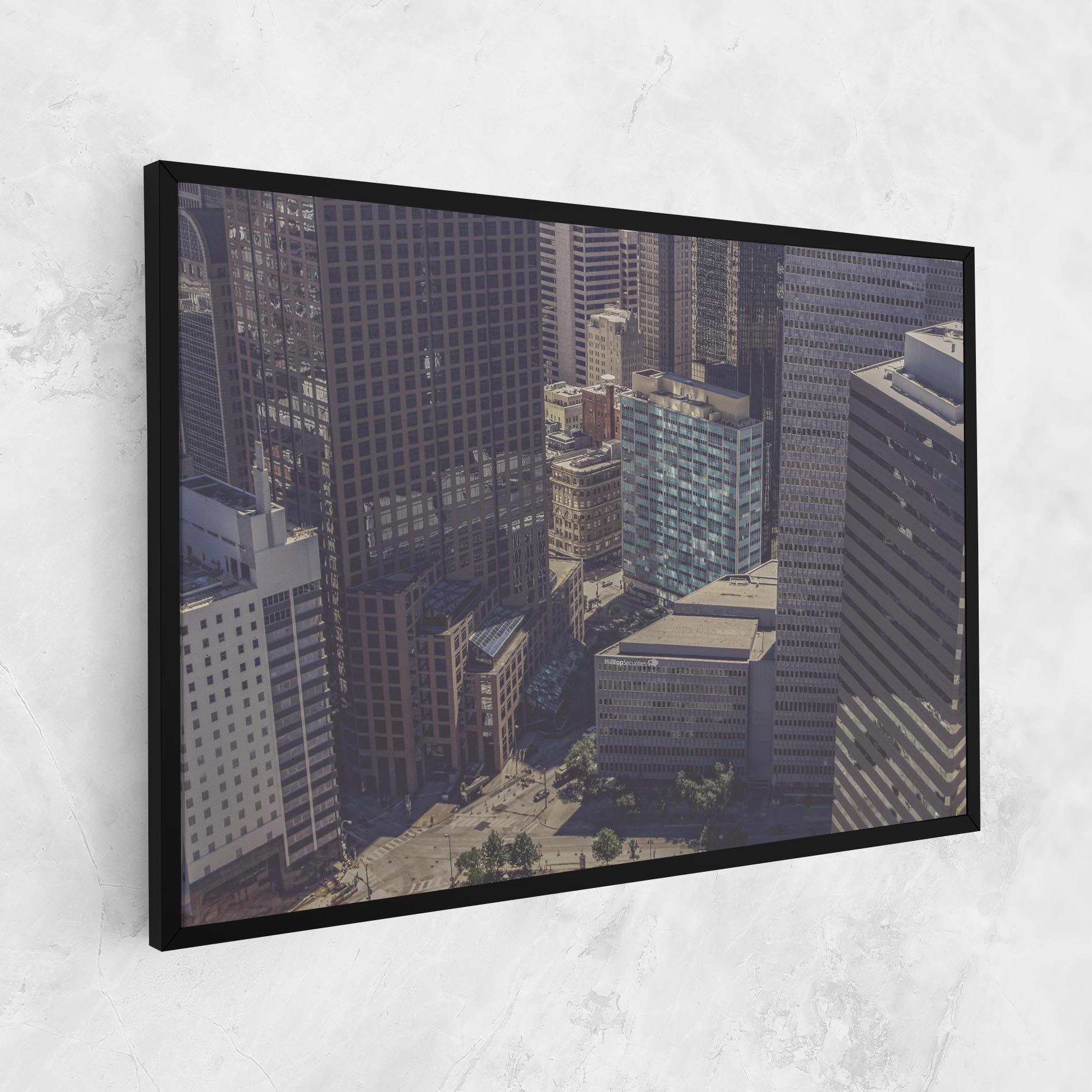 Tablou Canvas Cream Light Building mockup 1