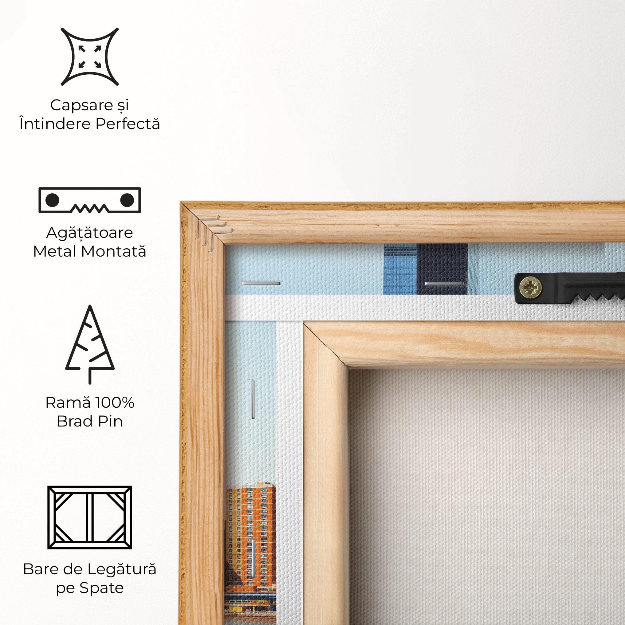 Tablou Canvas Big City Bridge mockup 5