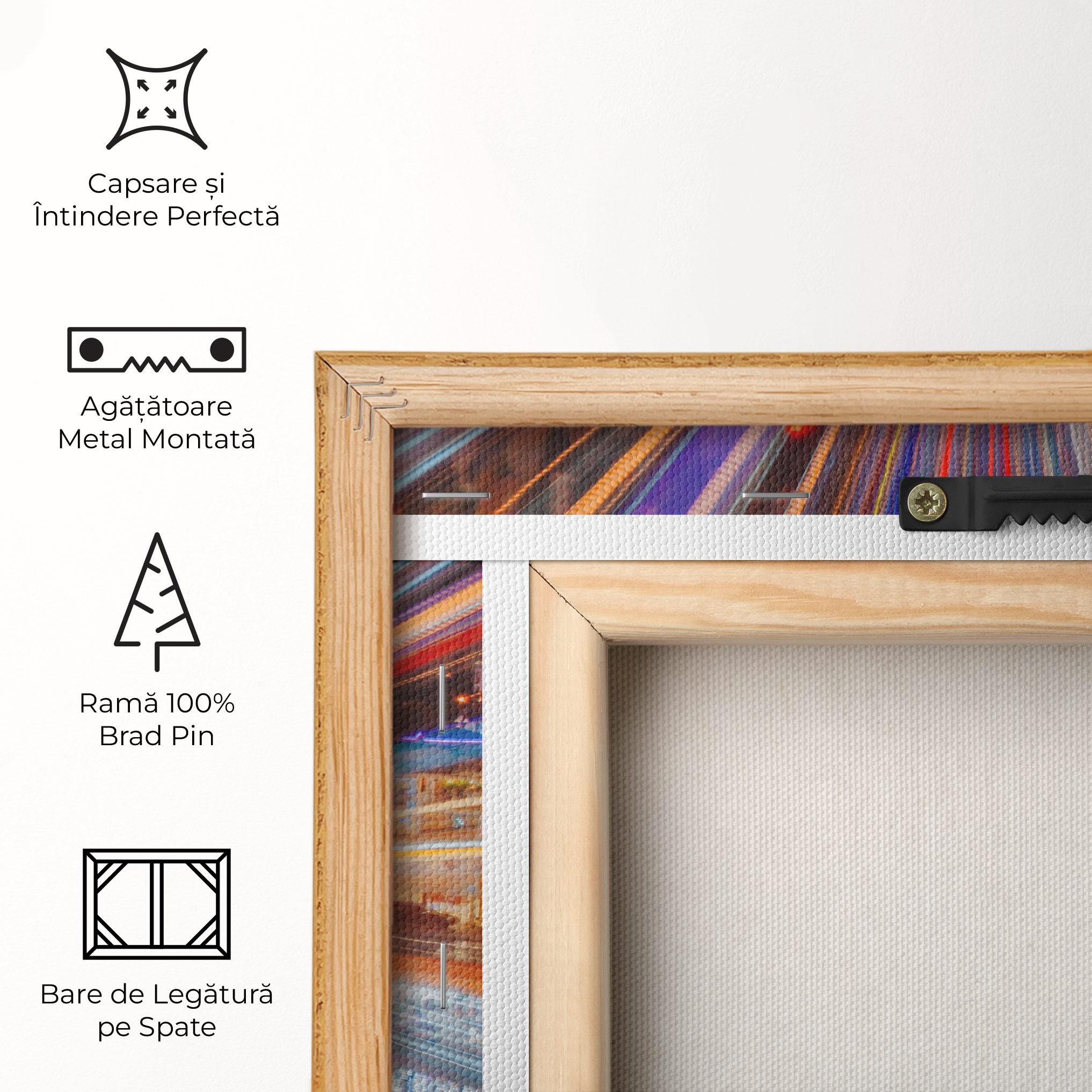 Tablou Canvas Colorful Light City mockup 5