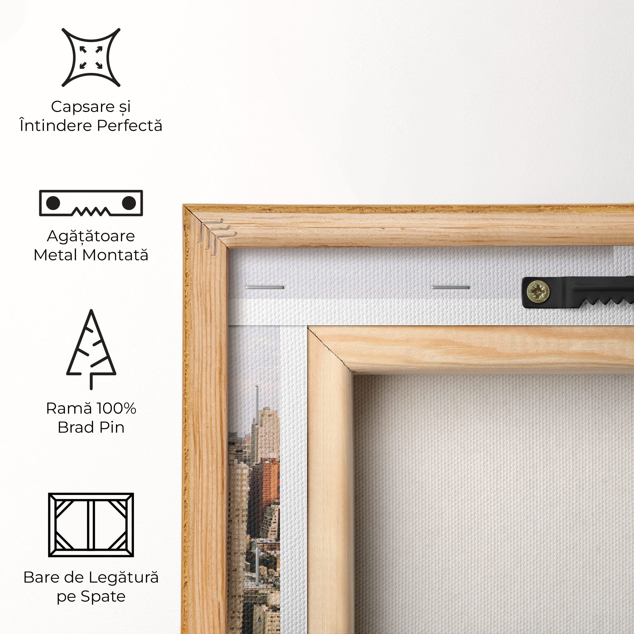 Cream Orange Building mockup 5