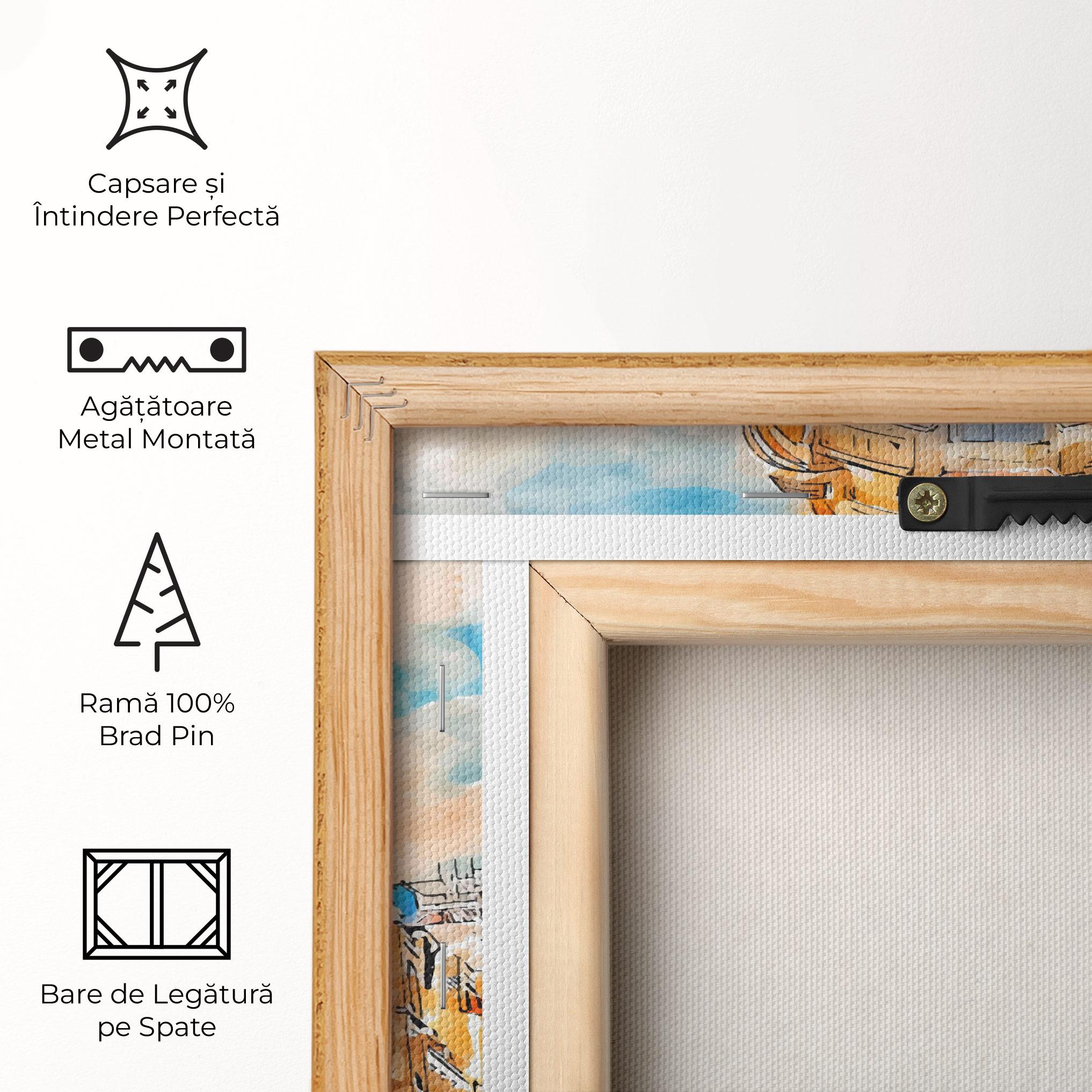Tablou Canvas Paris Painting mockup 5