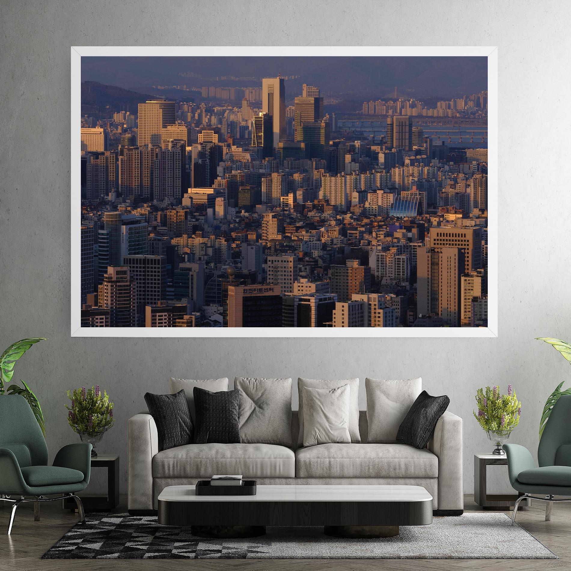 Tablou Canvas Big City mockup 7