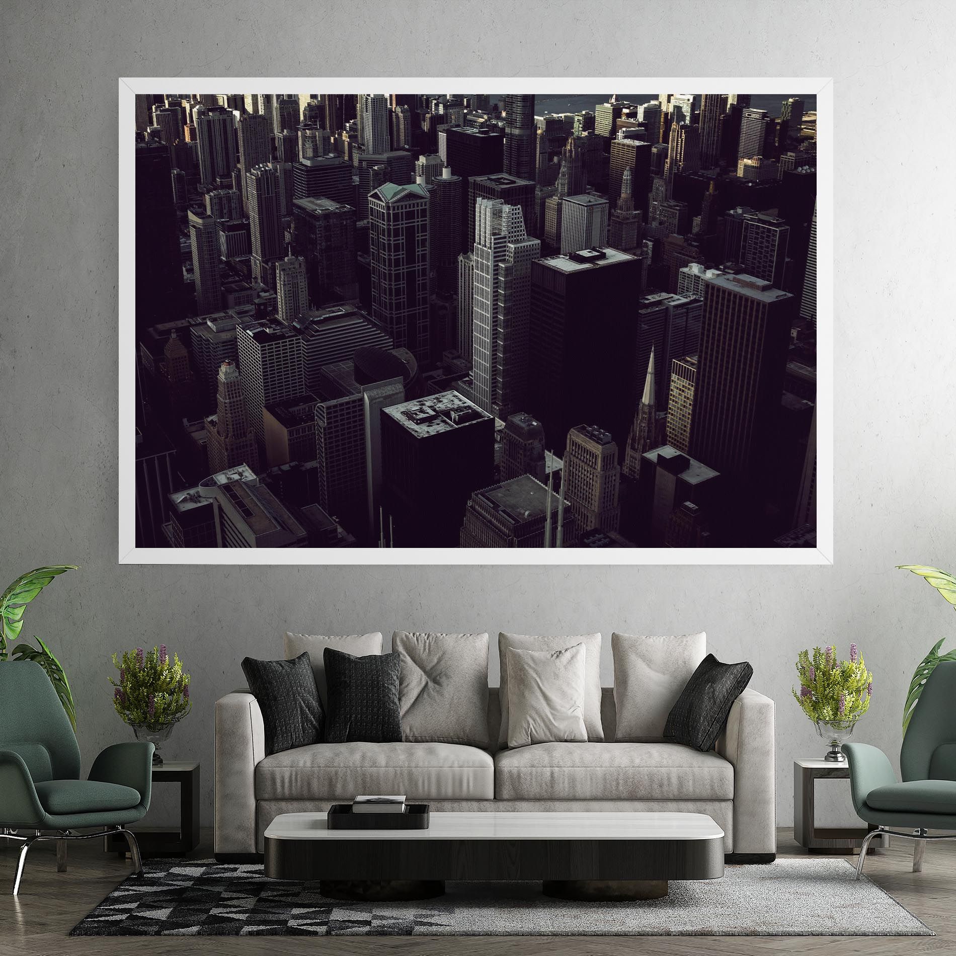 Black Cream Building mockup 7