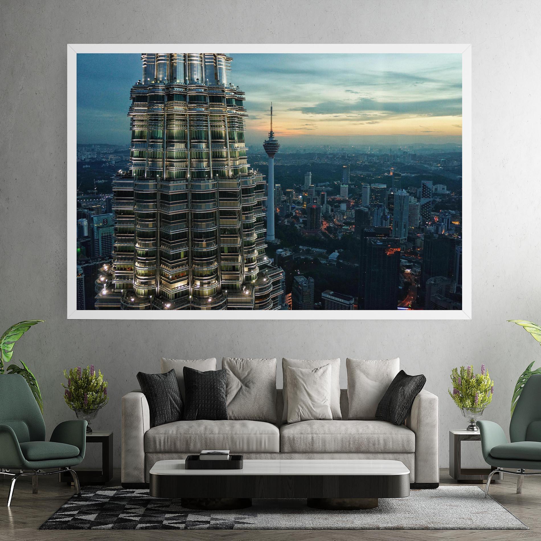 Tablou Canvas Hight Tower View mockup 7