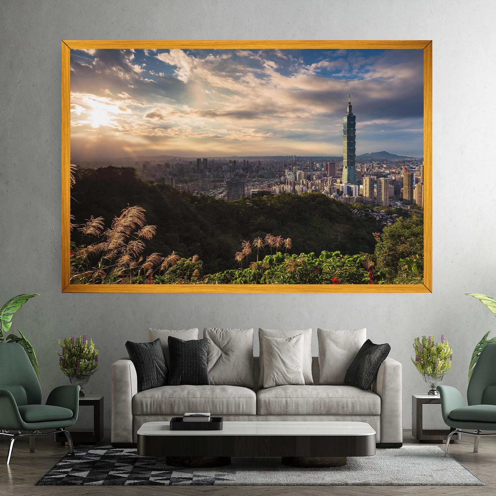 Tablou Canvas Big Building Daylight mockup 7