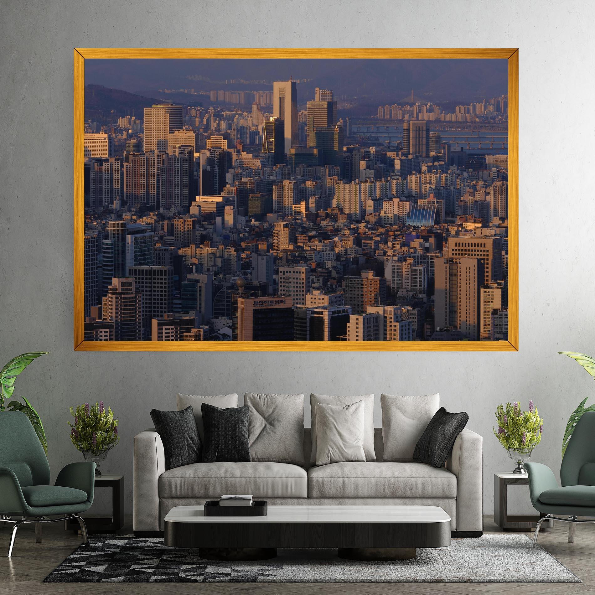 Tablou Canvas Big City mockup 7