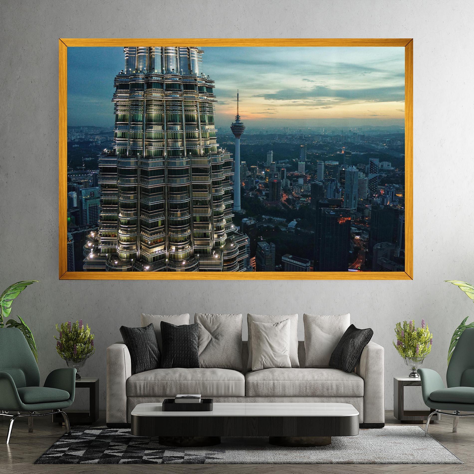 Tablou Canvas Hight Tower View mockup 7