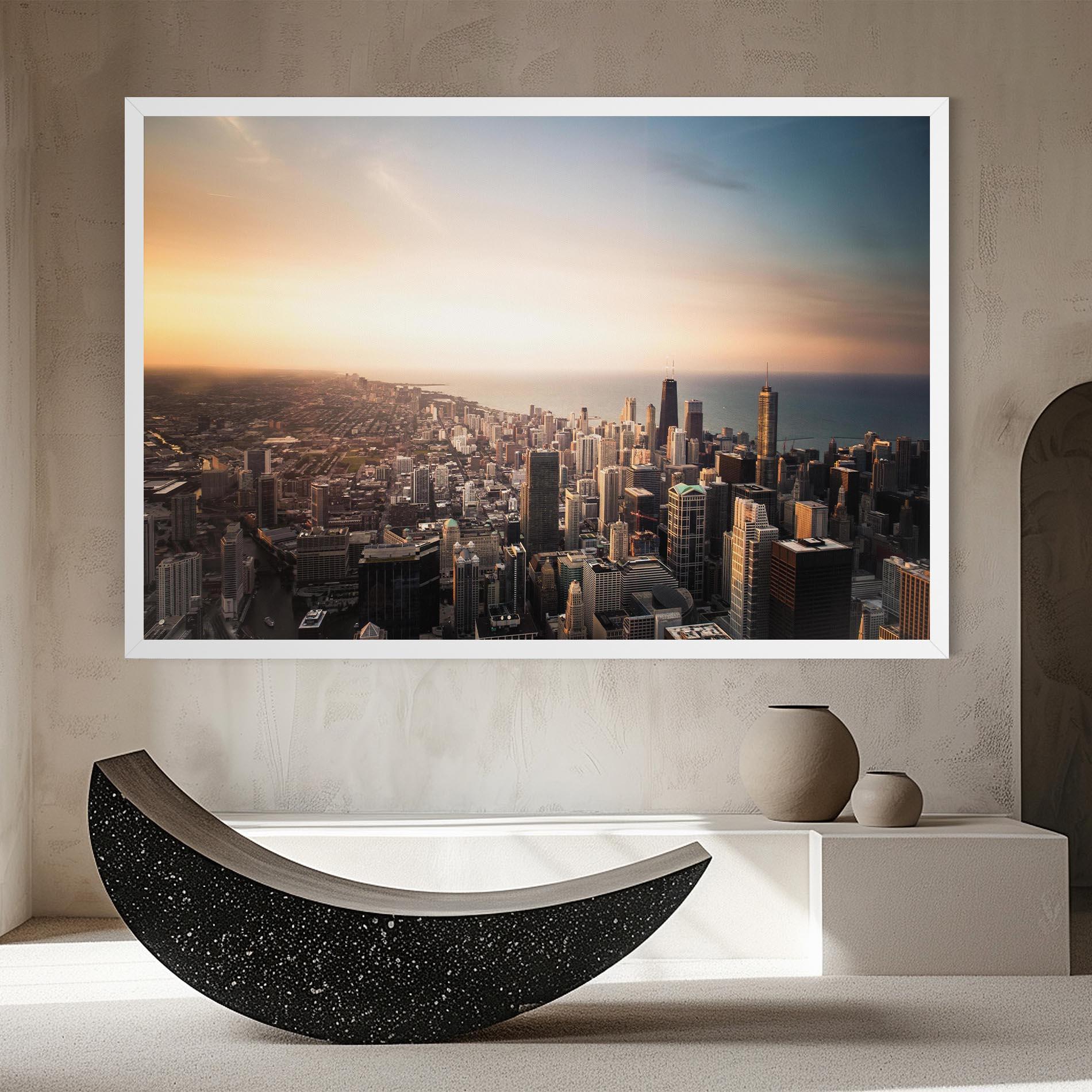 Tablou Canvas City Buildings mockup 8