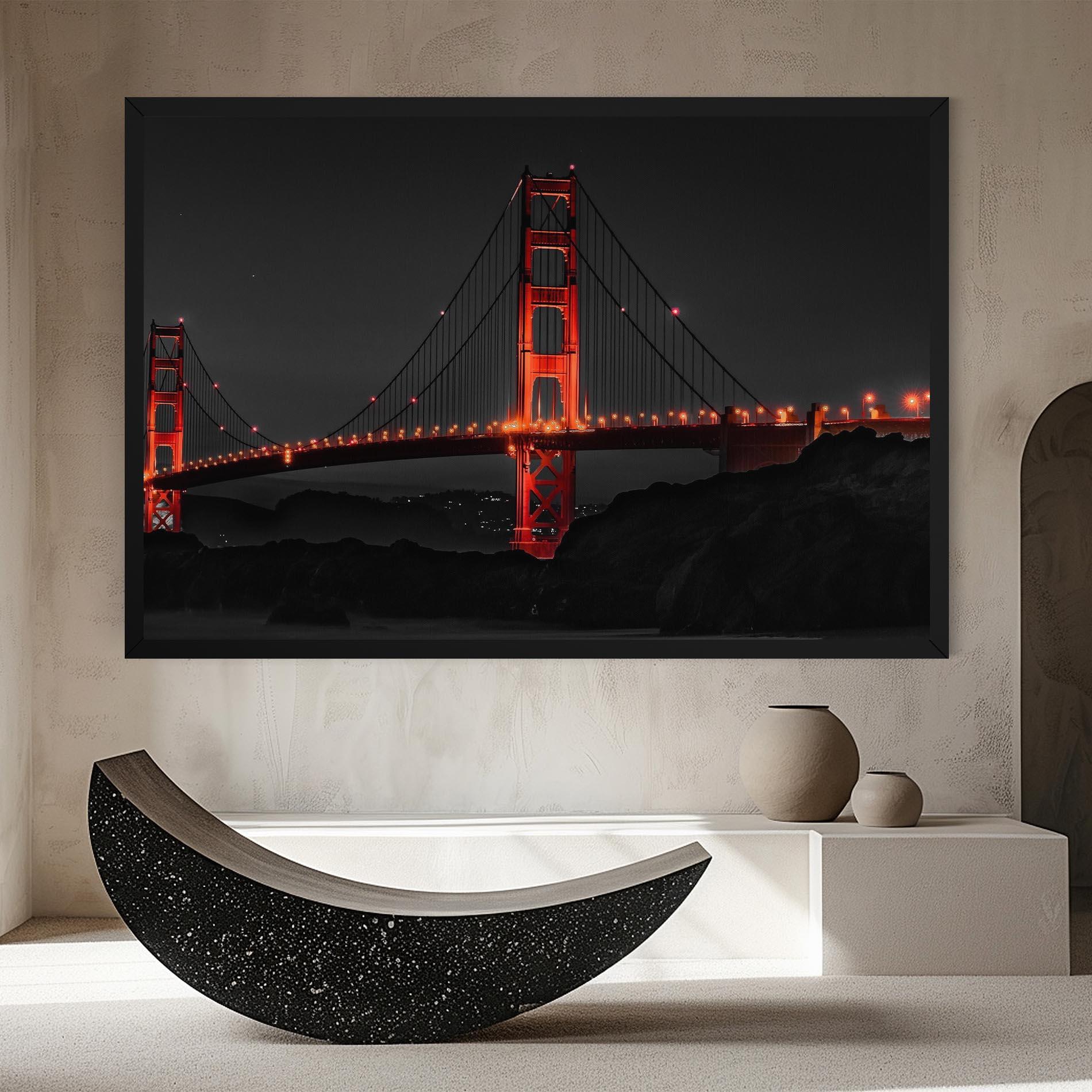 Tablou Canvas Golden Gate Bridge mockup 8