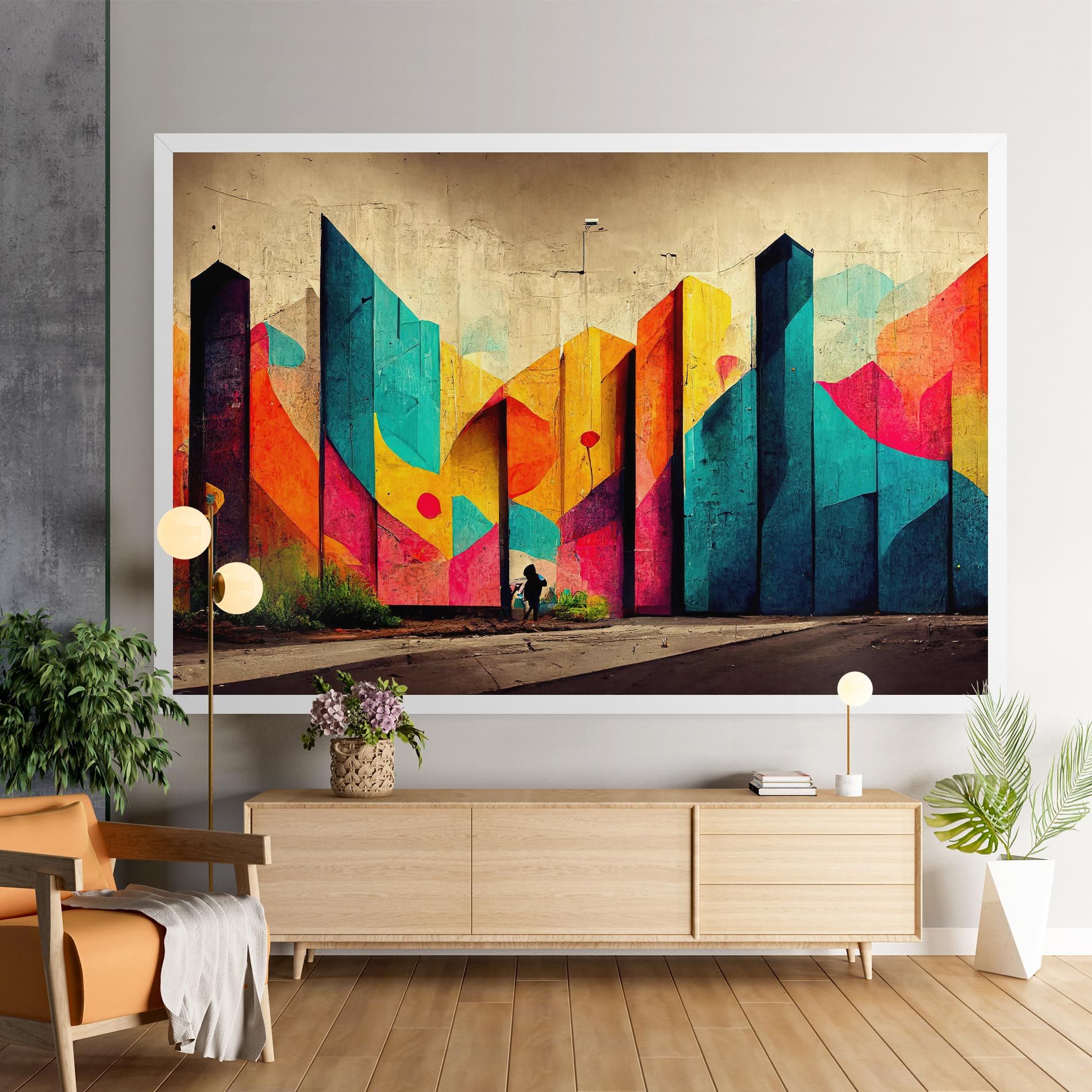Abstract City Color mockup 9