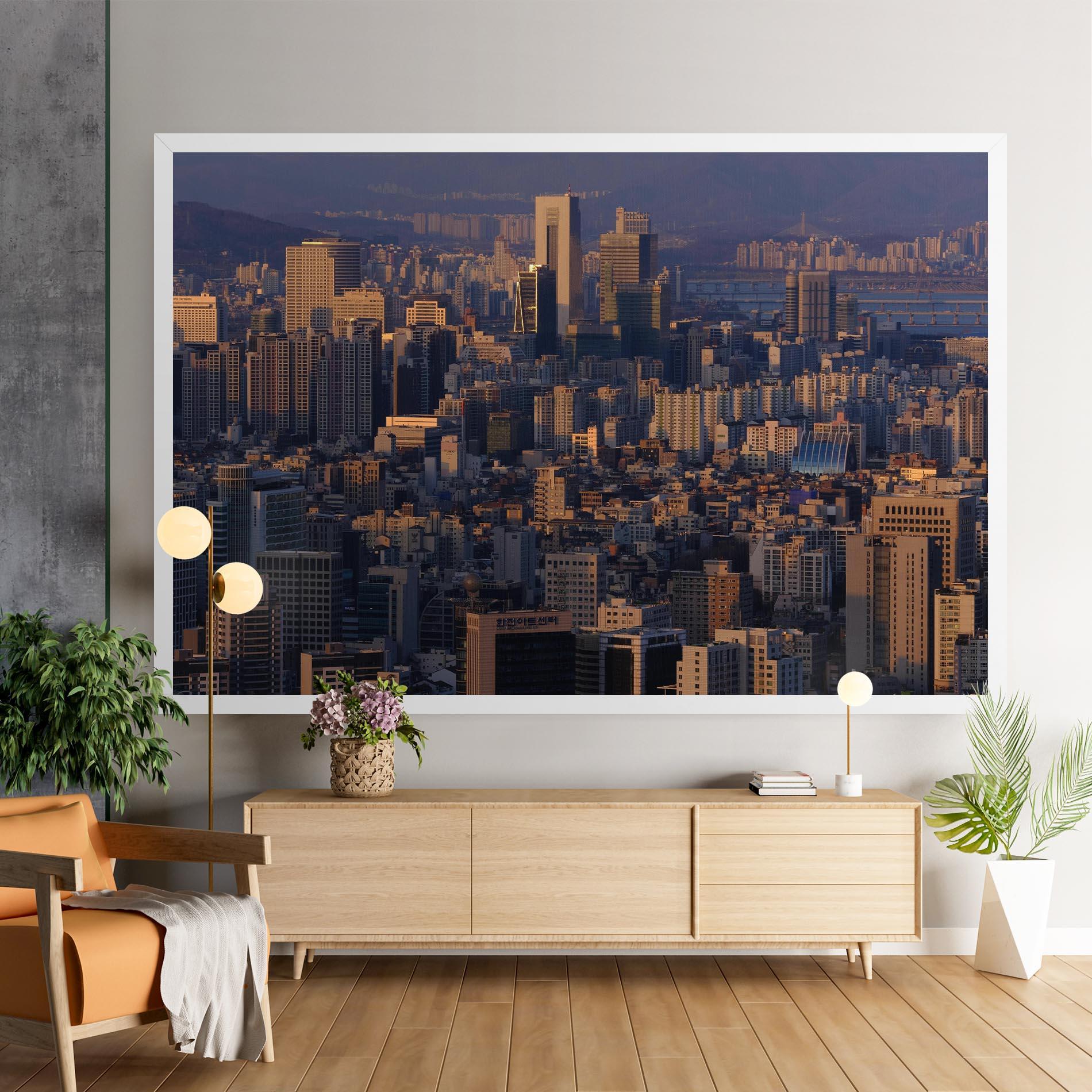 Tablou Canvas Big City mockup 9