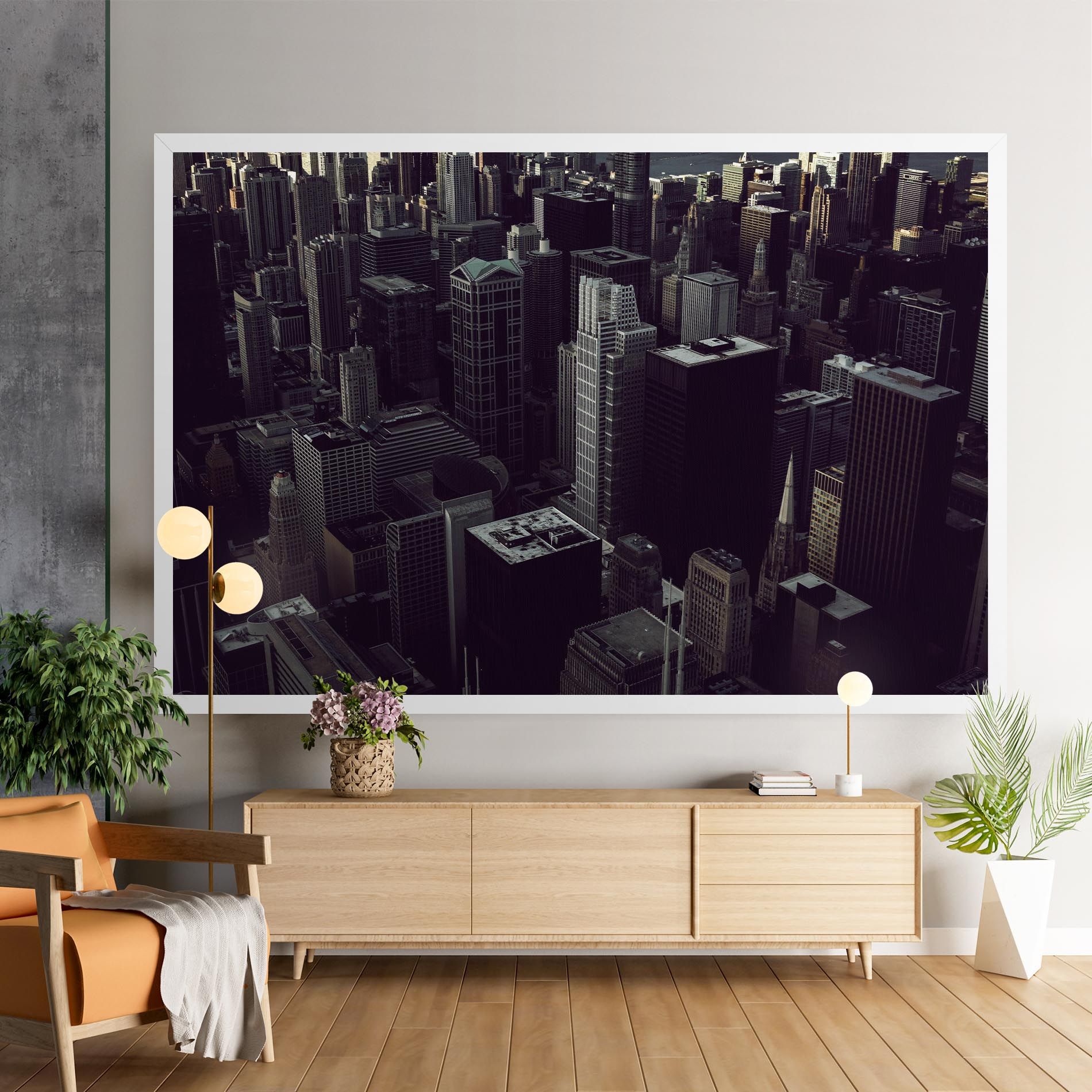 Black Cream Building mockup 9