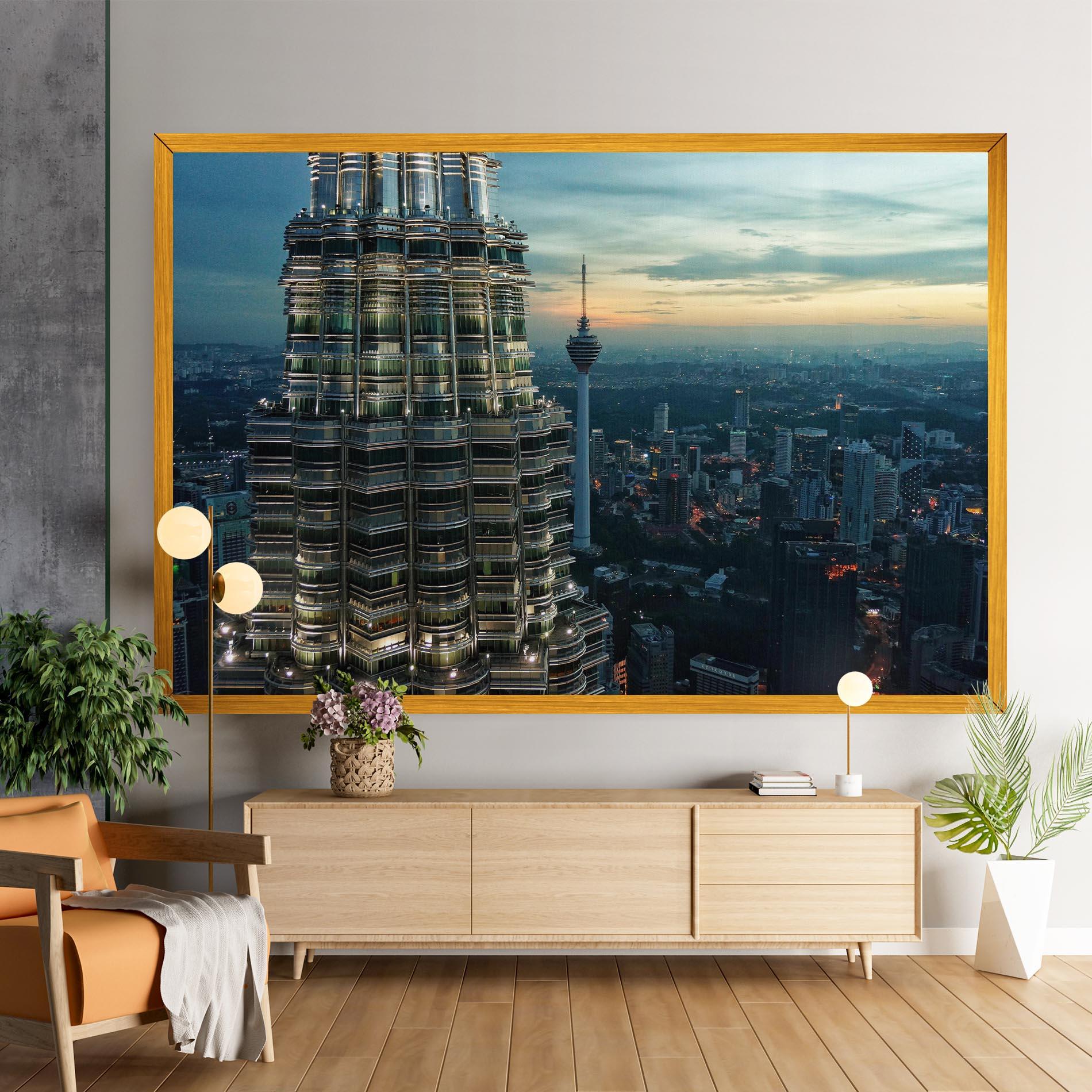 Tablou Canvas Hight Tower View mockup 9