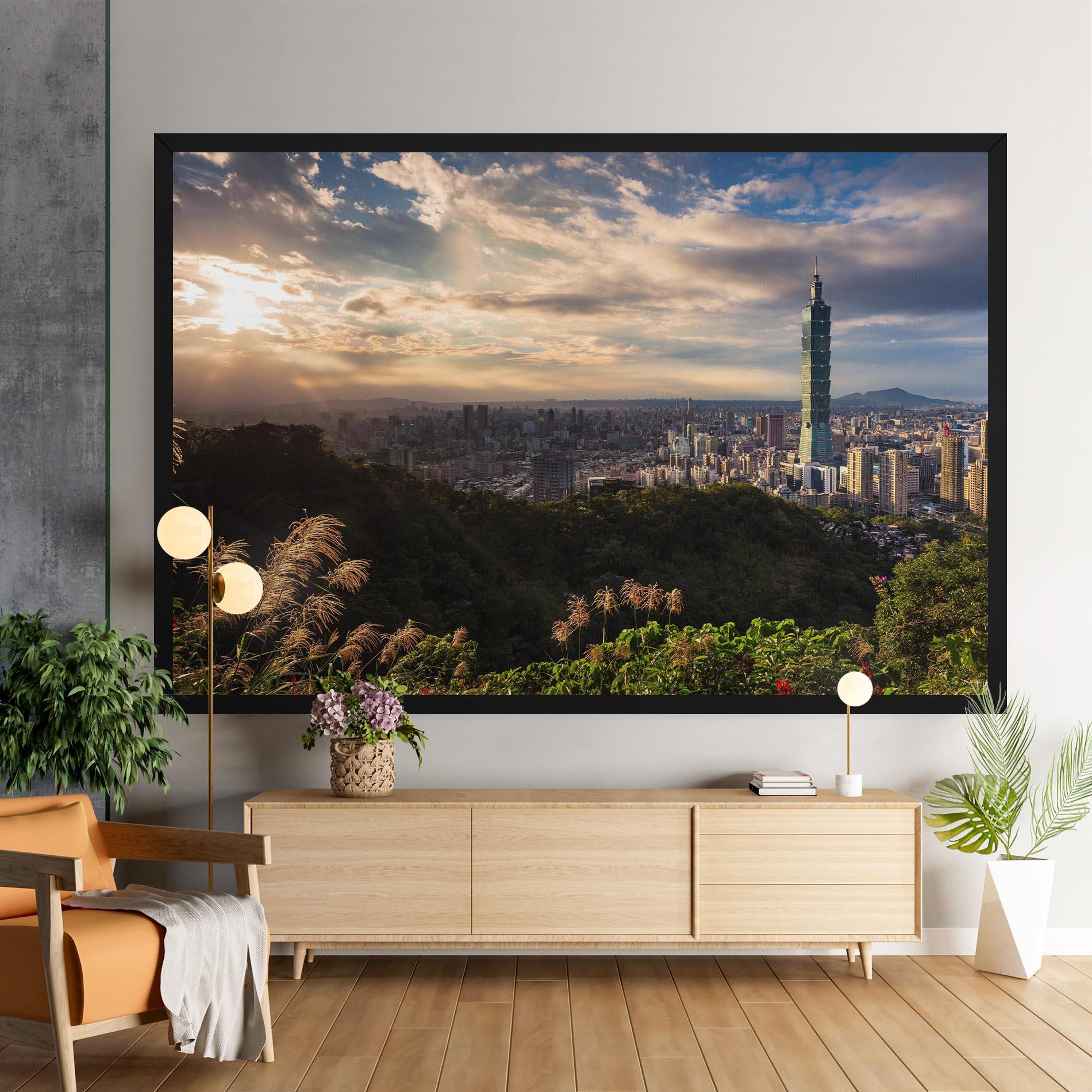 Tablou Canvas Big Building Daylight mockup 9