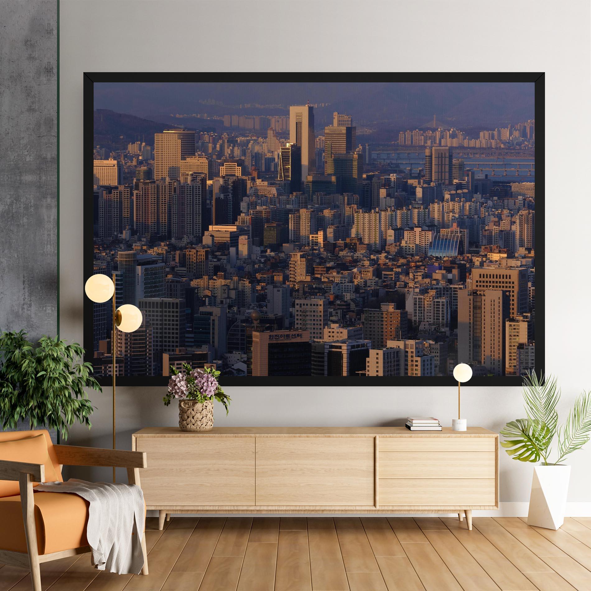 Tablou Canvas Big City mockup 9