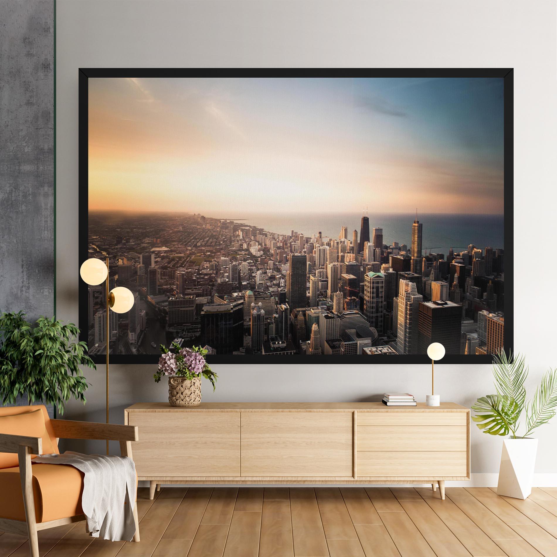 Tablou Canvas City Buildings mockup 9