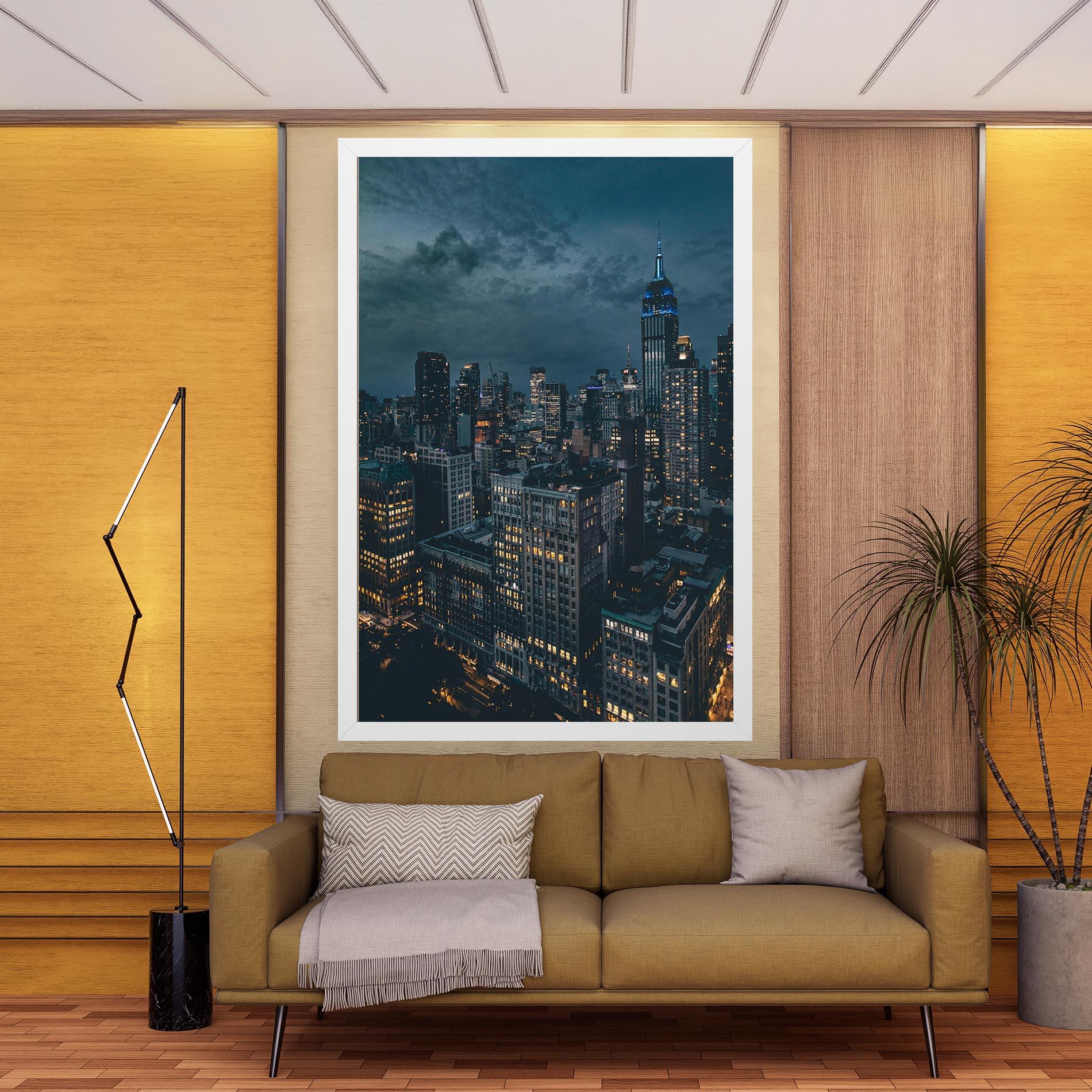 Tablou Canvas City Night mockup 9