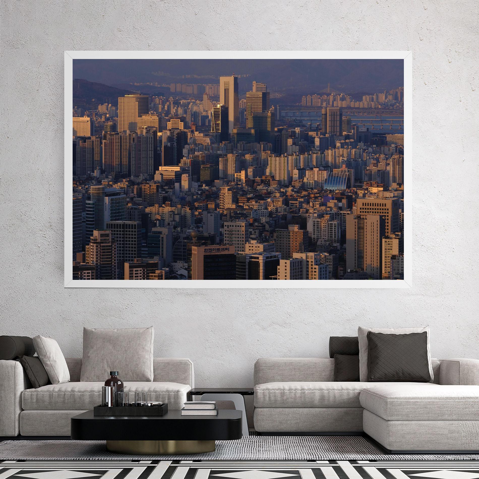 Tablou Canvas Big City mockup 2
