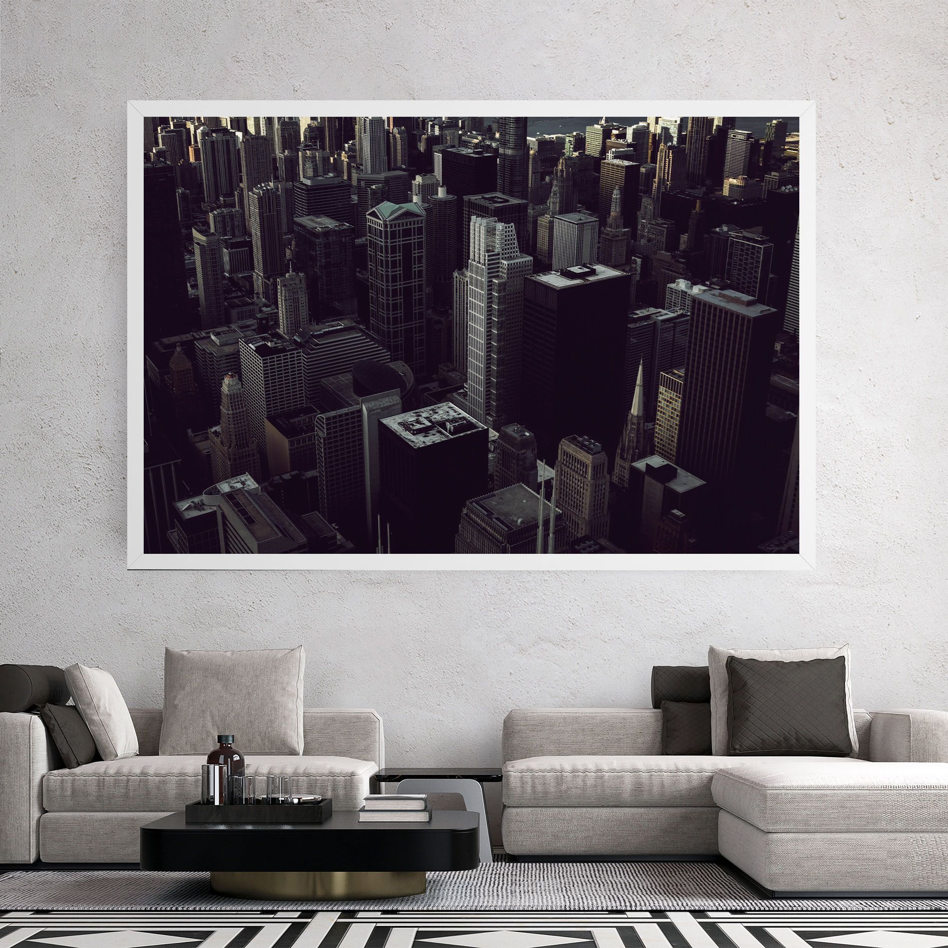 Black Cream Building mockup 2