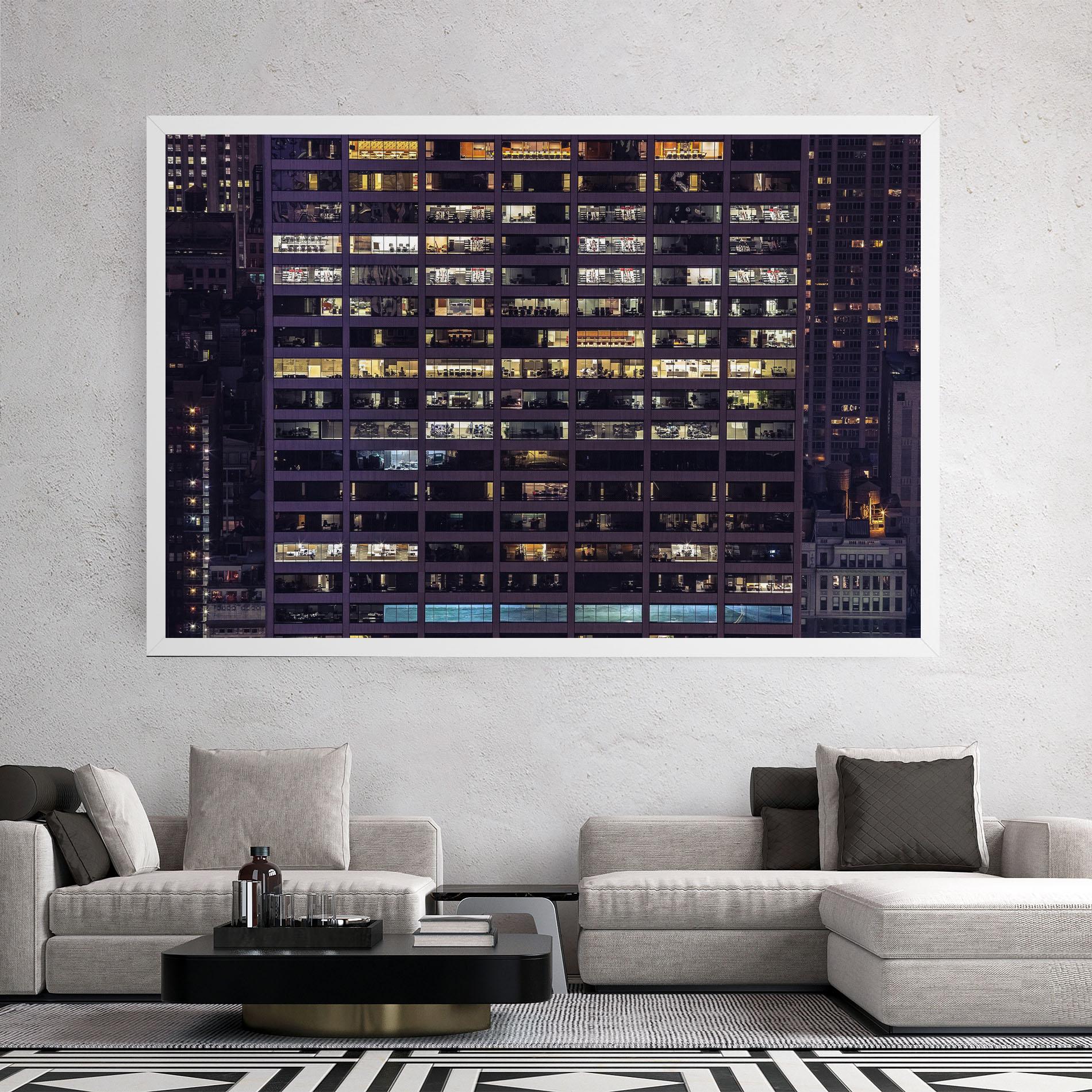 Tablou Canvas Building Lights mockup 2