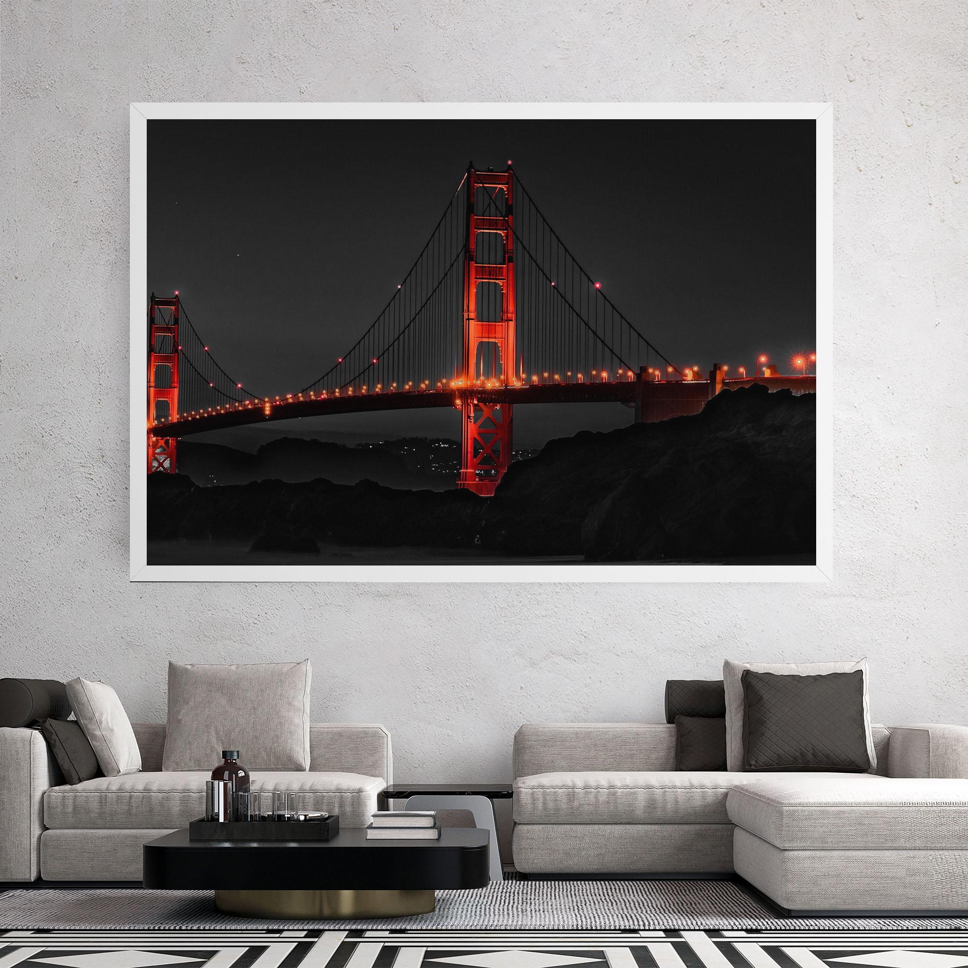 Tablou Canvas Golden Gate Bridge mockup 2