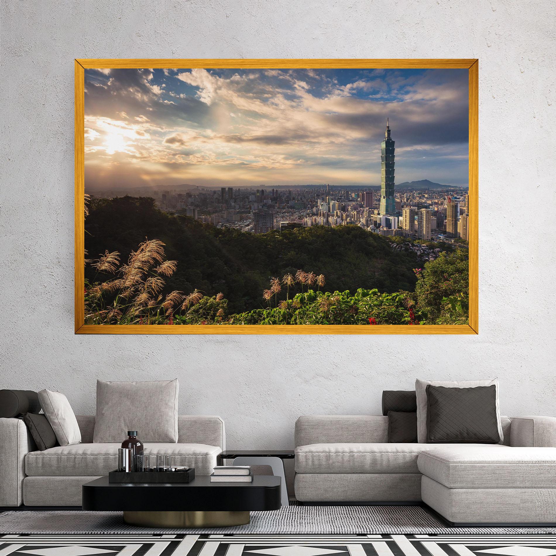 Tablou Canvas Big Building Daylight mockup 2