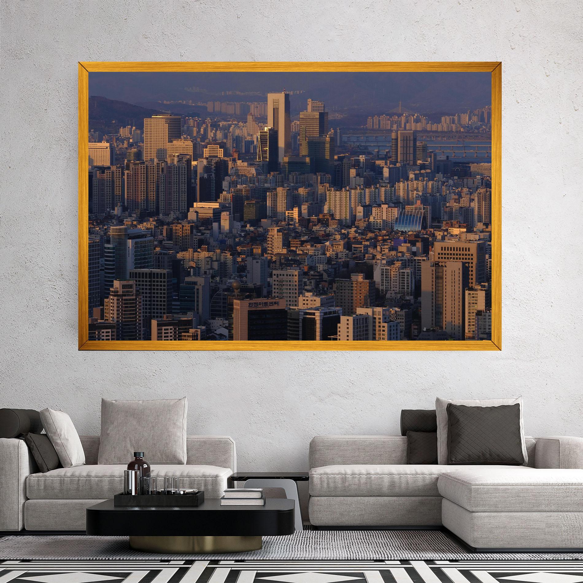 Tablou Canvas Big City mockup 2
