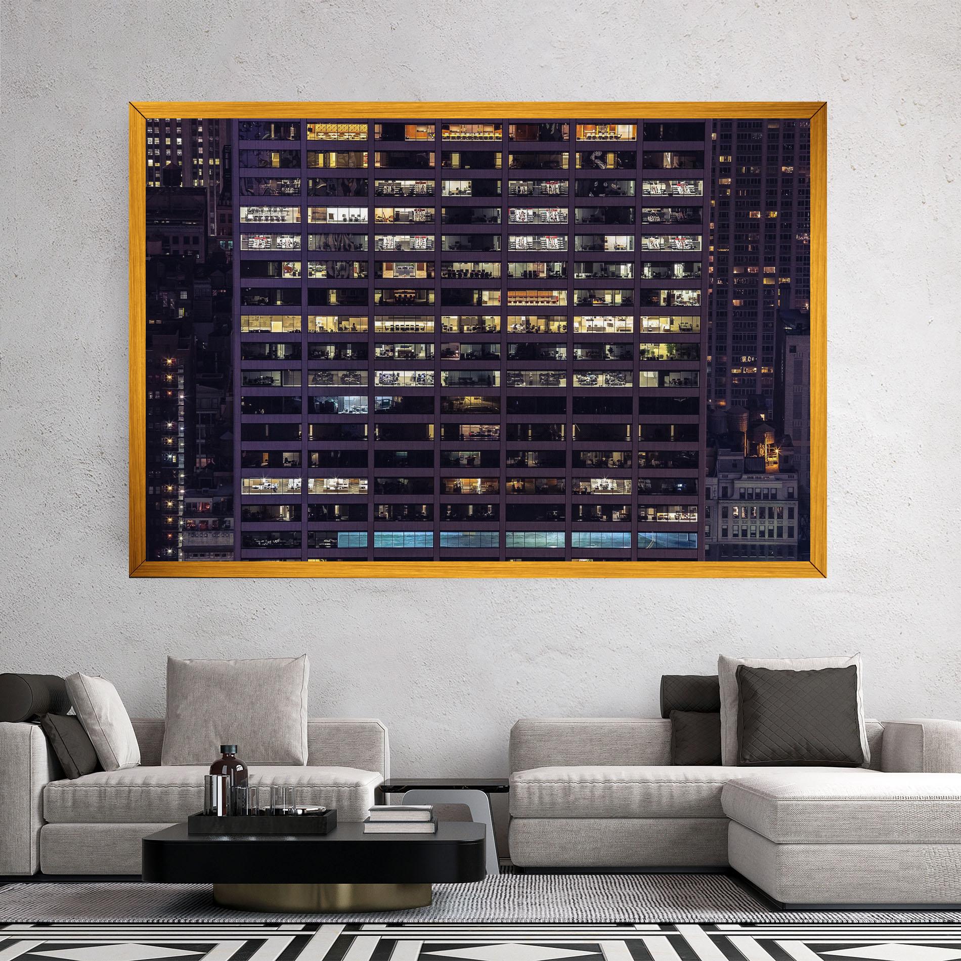 Tablou Canvas Building Lights mockup 2