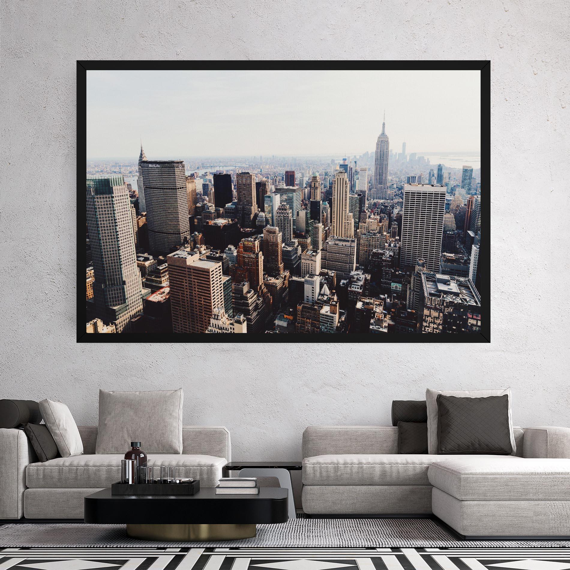 Tablou Canvas Building Mix View mockup 2