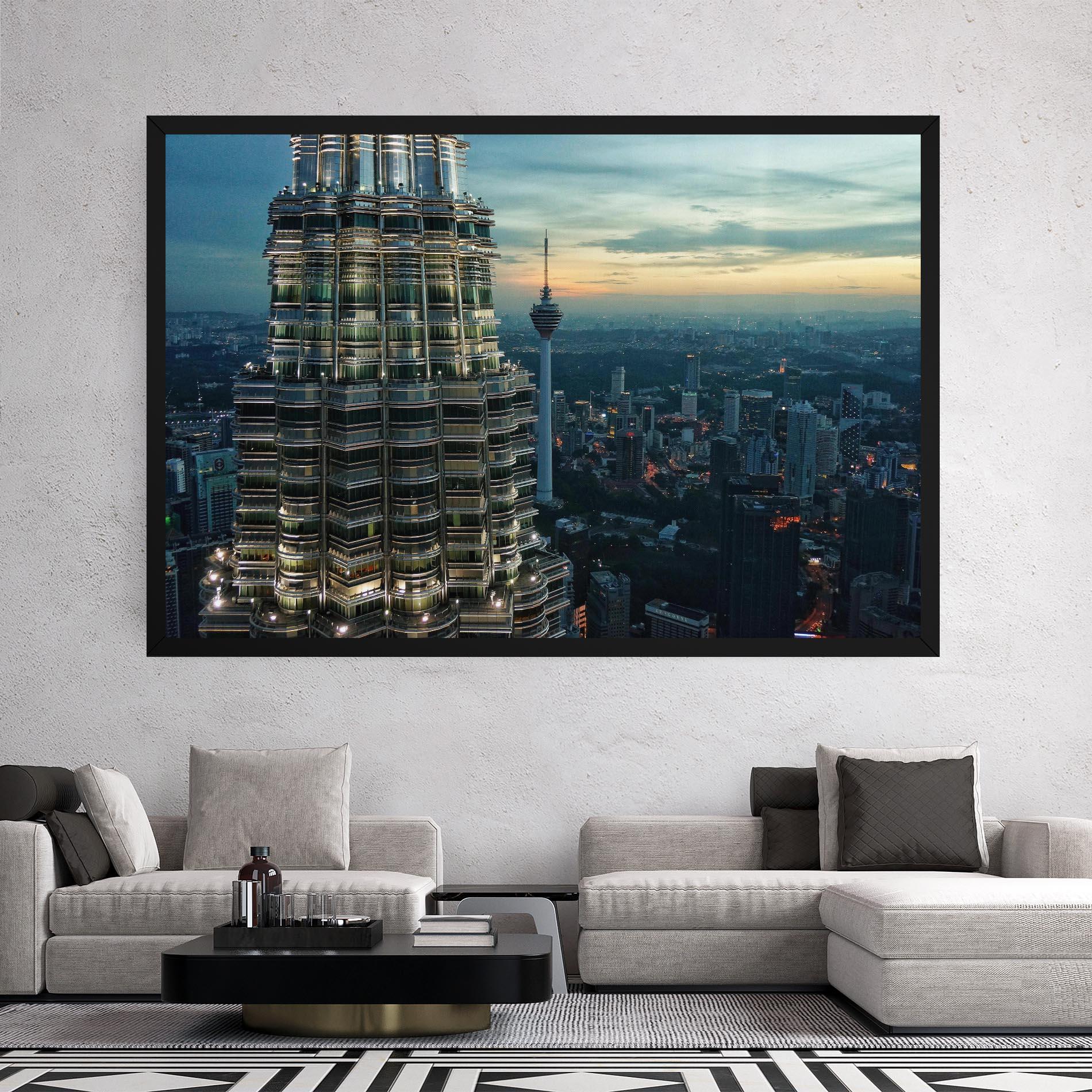 Tablou Canvas Hight Tower View mockup 2