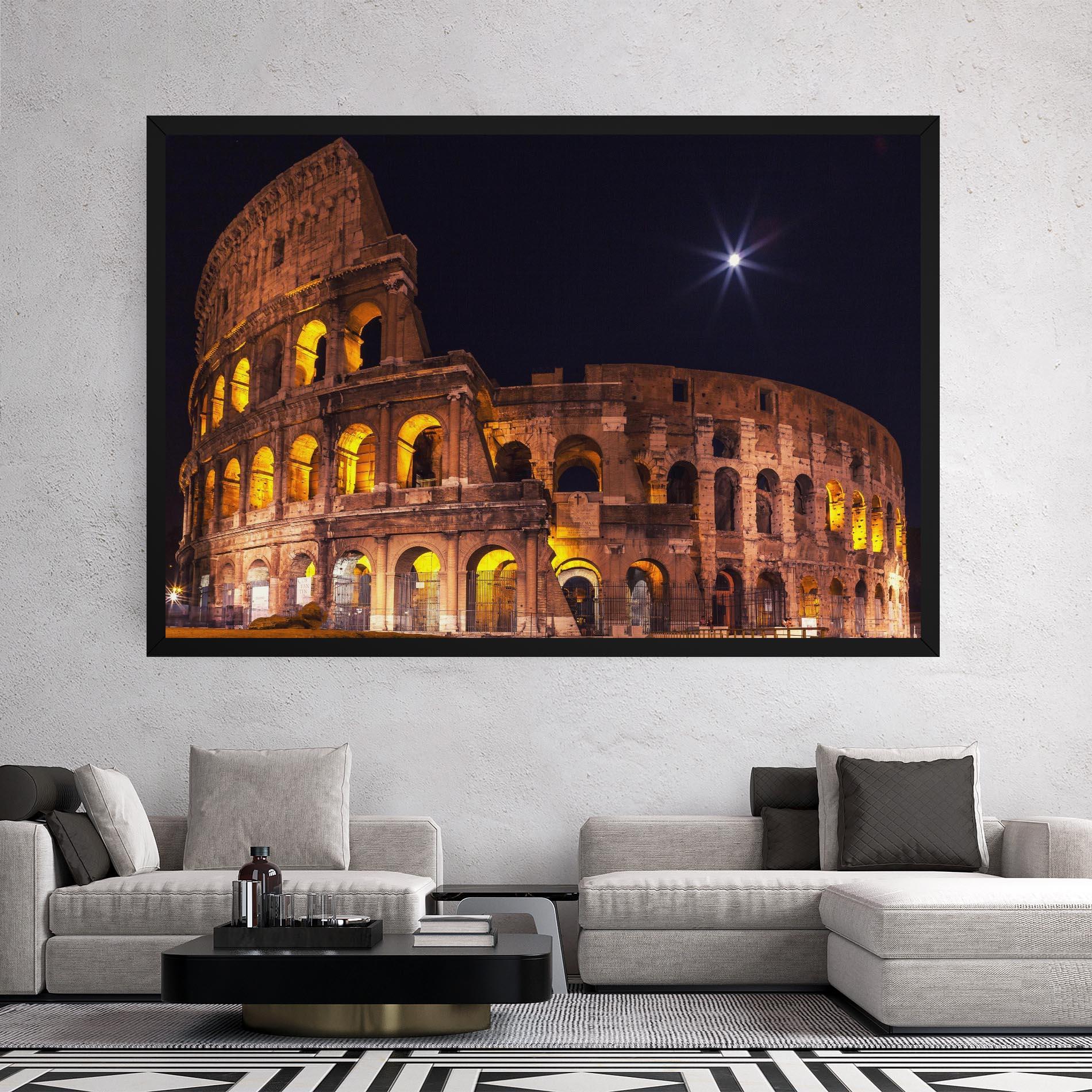 Tablou Canvas Rome Colloseum mockup 2
