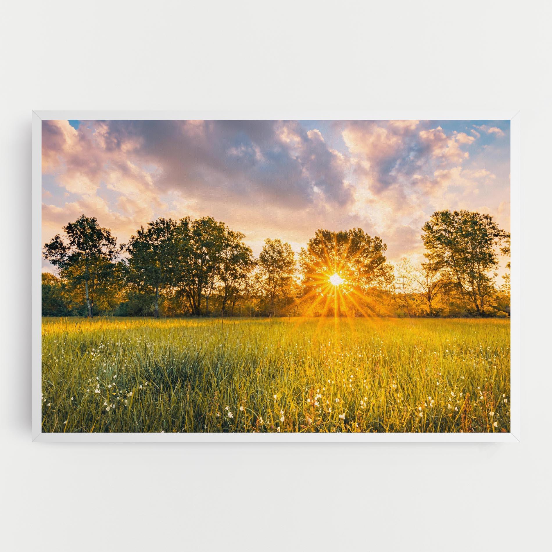 Tablou Canvas Blossoming Meadow mockup 0