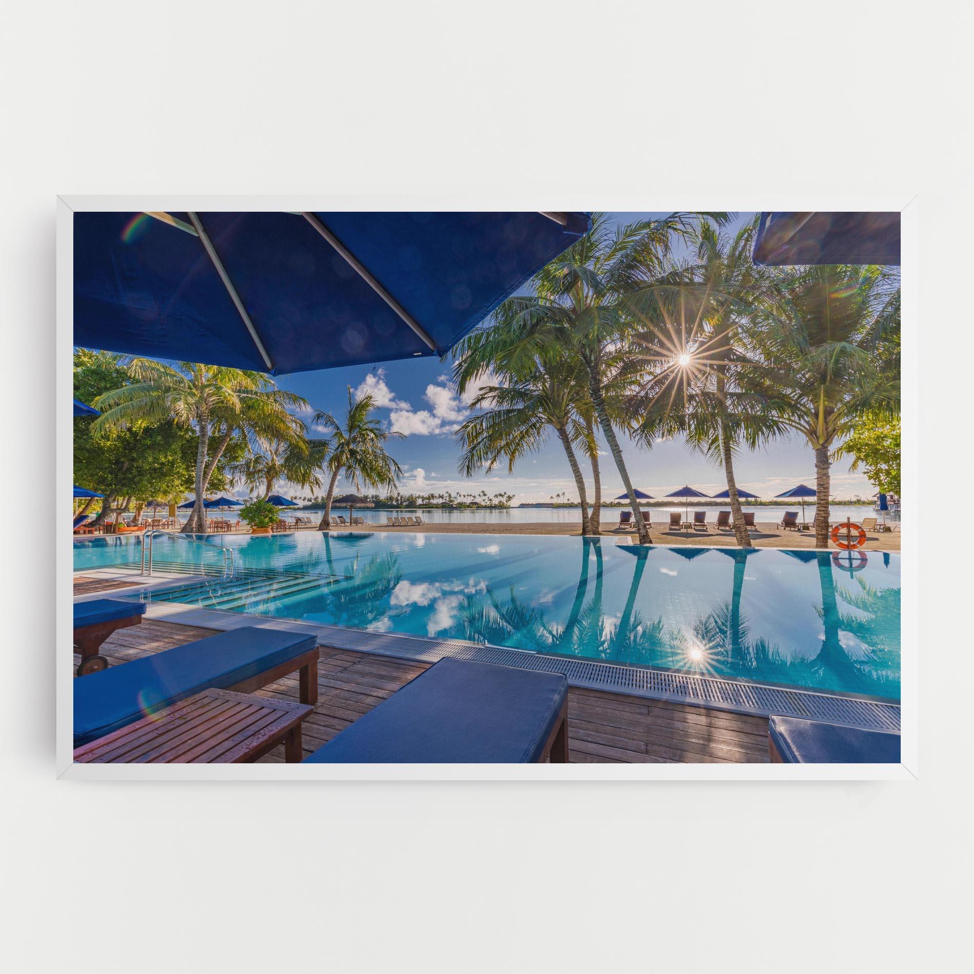 Tablou Canvas Fantastic Summer Mood mockup 0