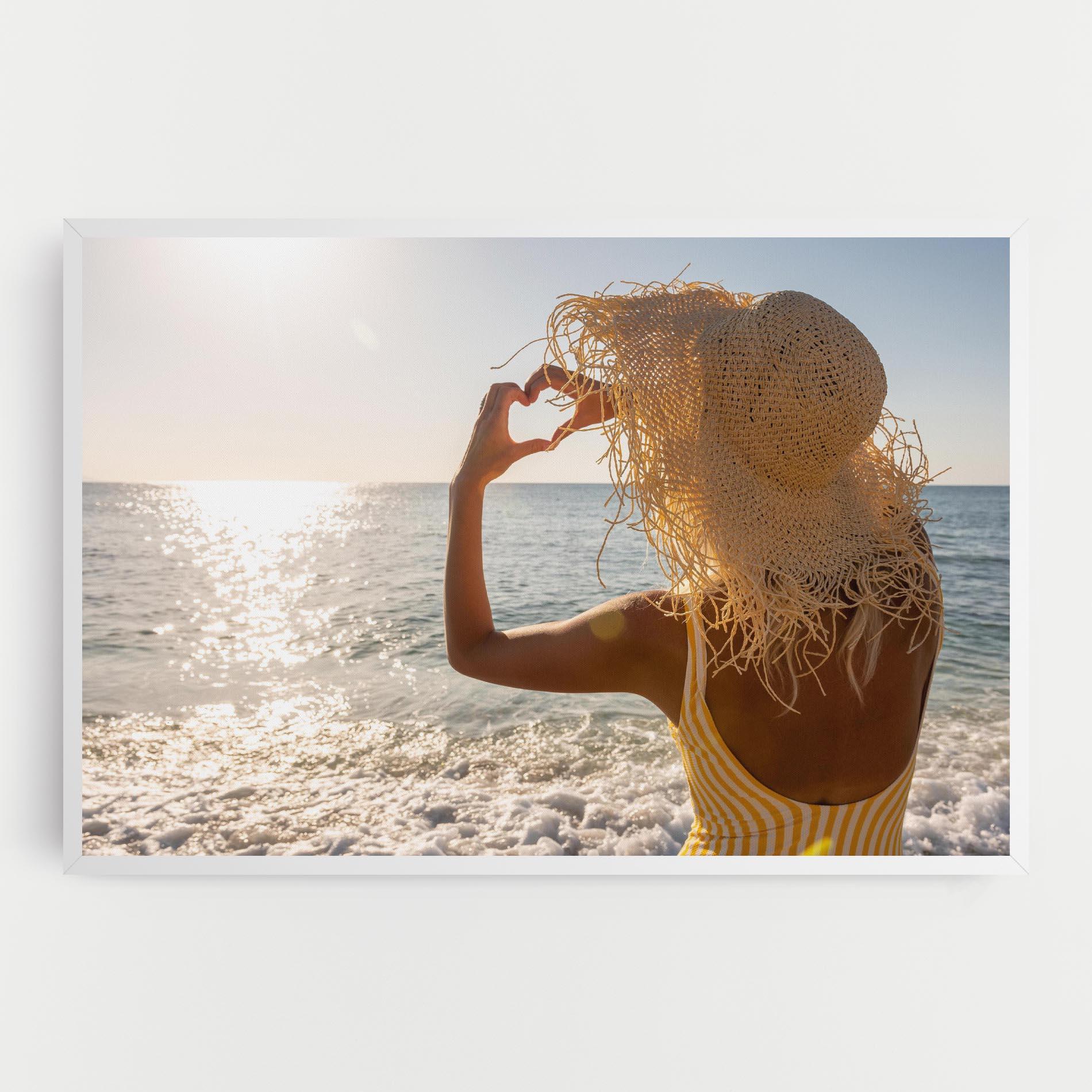 Tablou Canvas Heart Symbol mockup 0