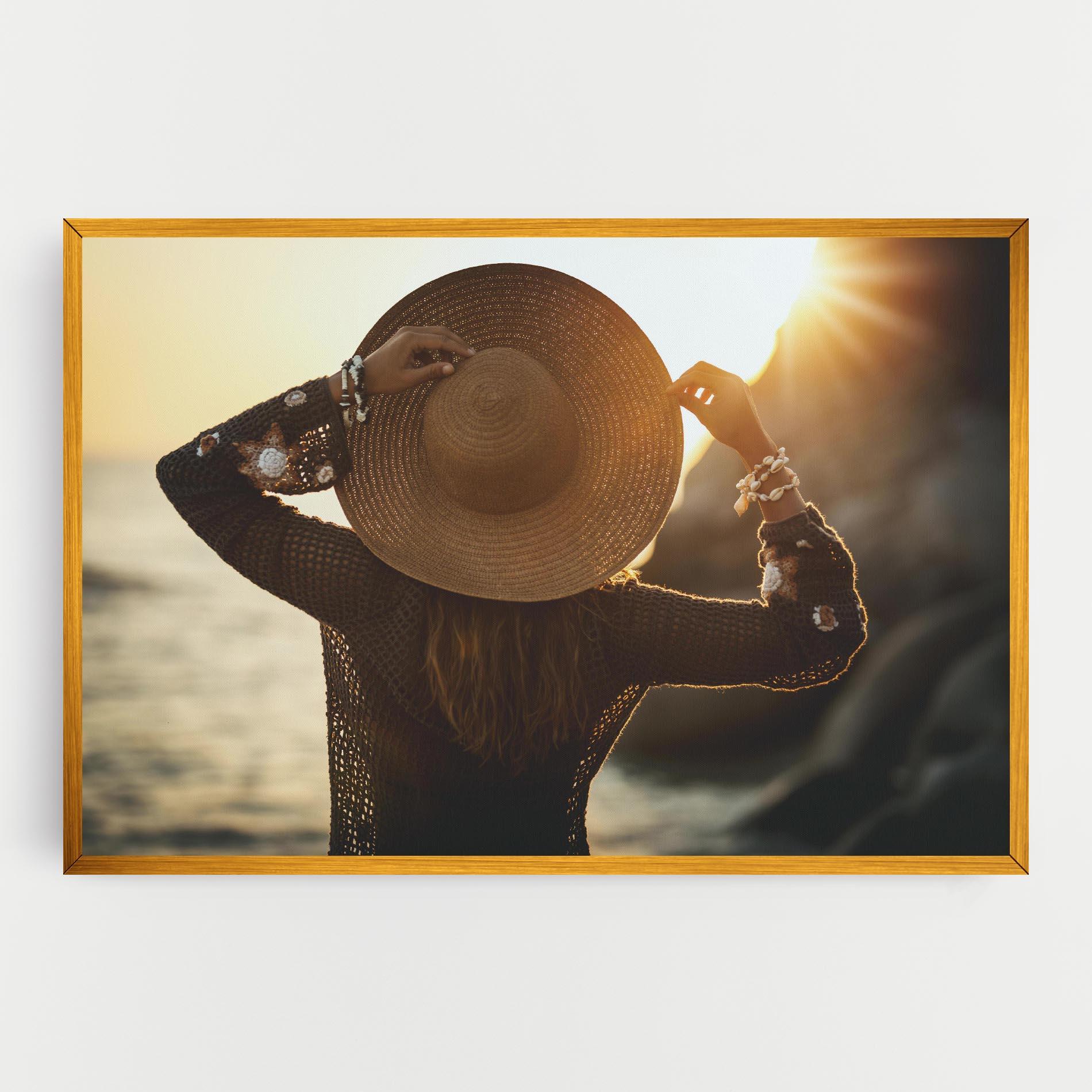Tablou Canvas Enjoying Sunset mockup 0