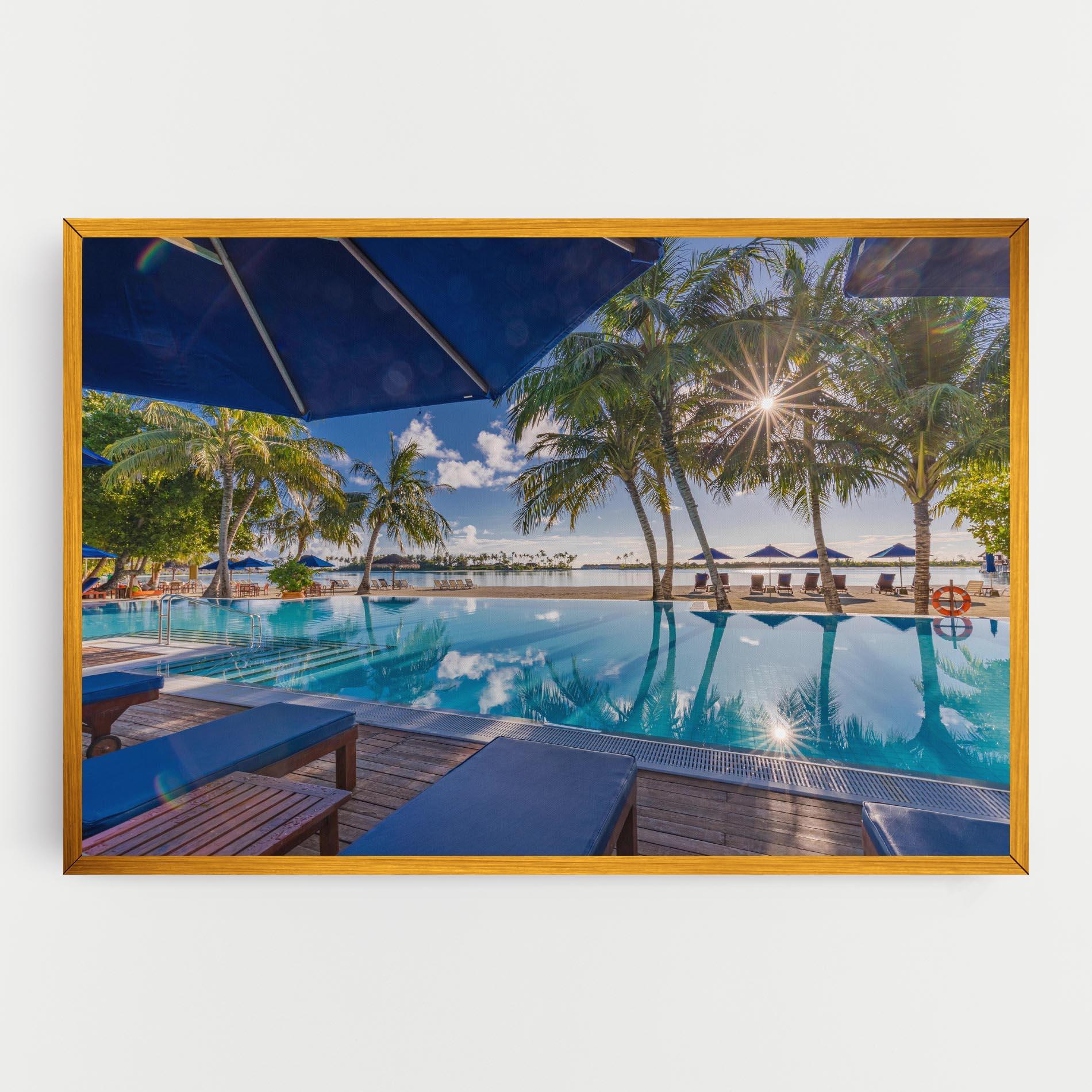 Tablou Canvas Fantastic Summer Mood mockup 0