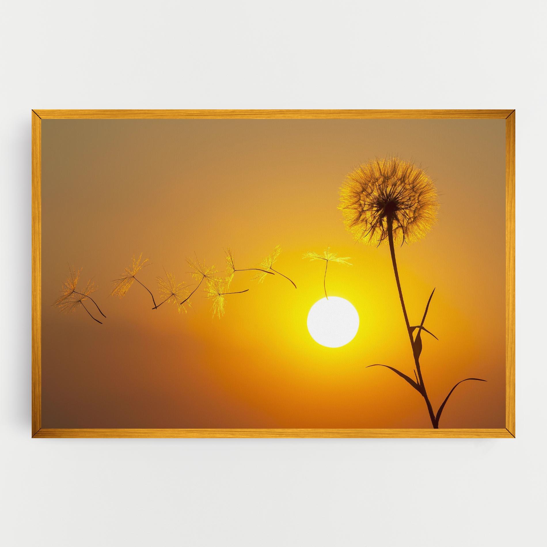 Tablou Canvas Summer Dandelion mockup 0