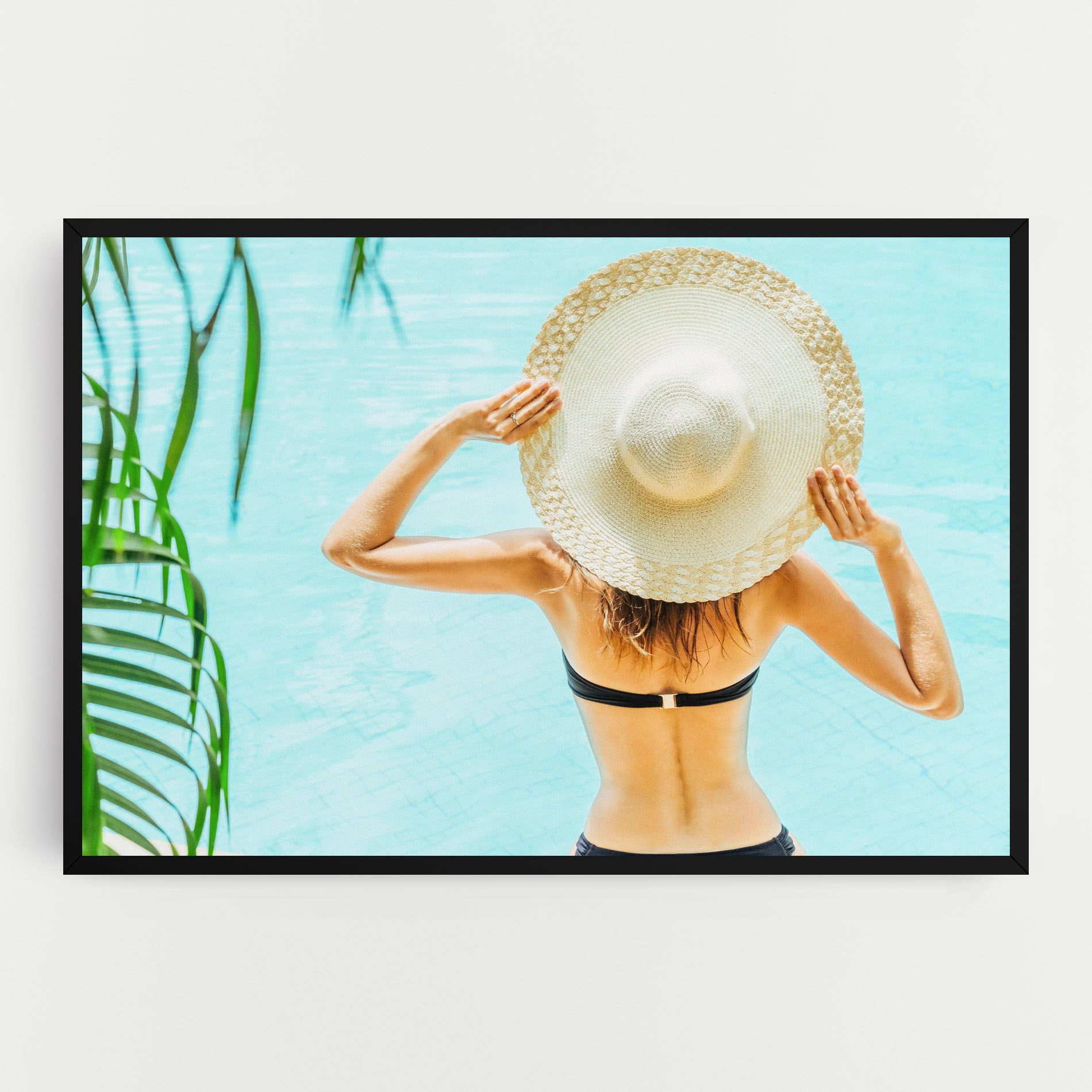 Enjoying Swimming Pool mockup 0
