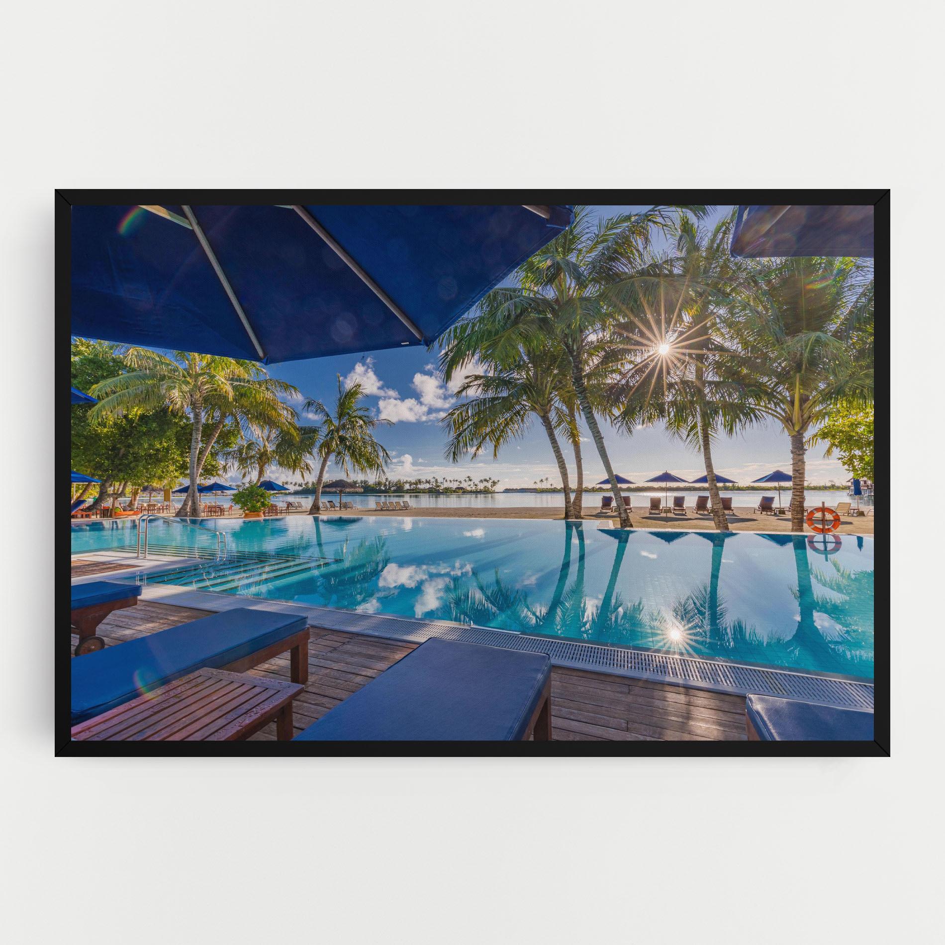 Tablou Canvas Fantastic Summer Mood mockup 0