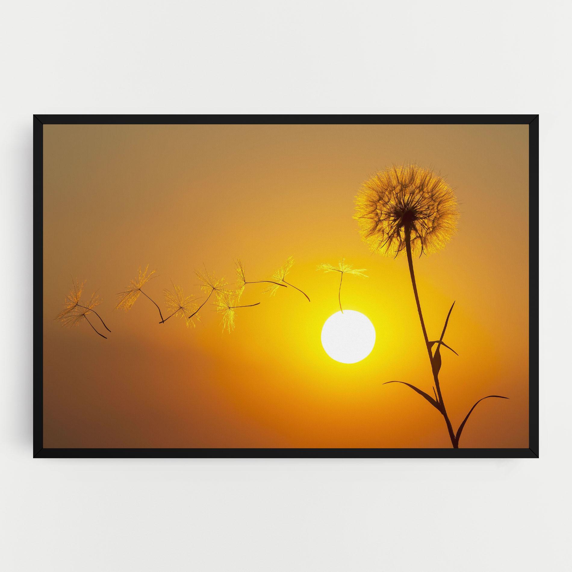 Tablou Canvas Summer Dandelion mockup 0