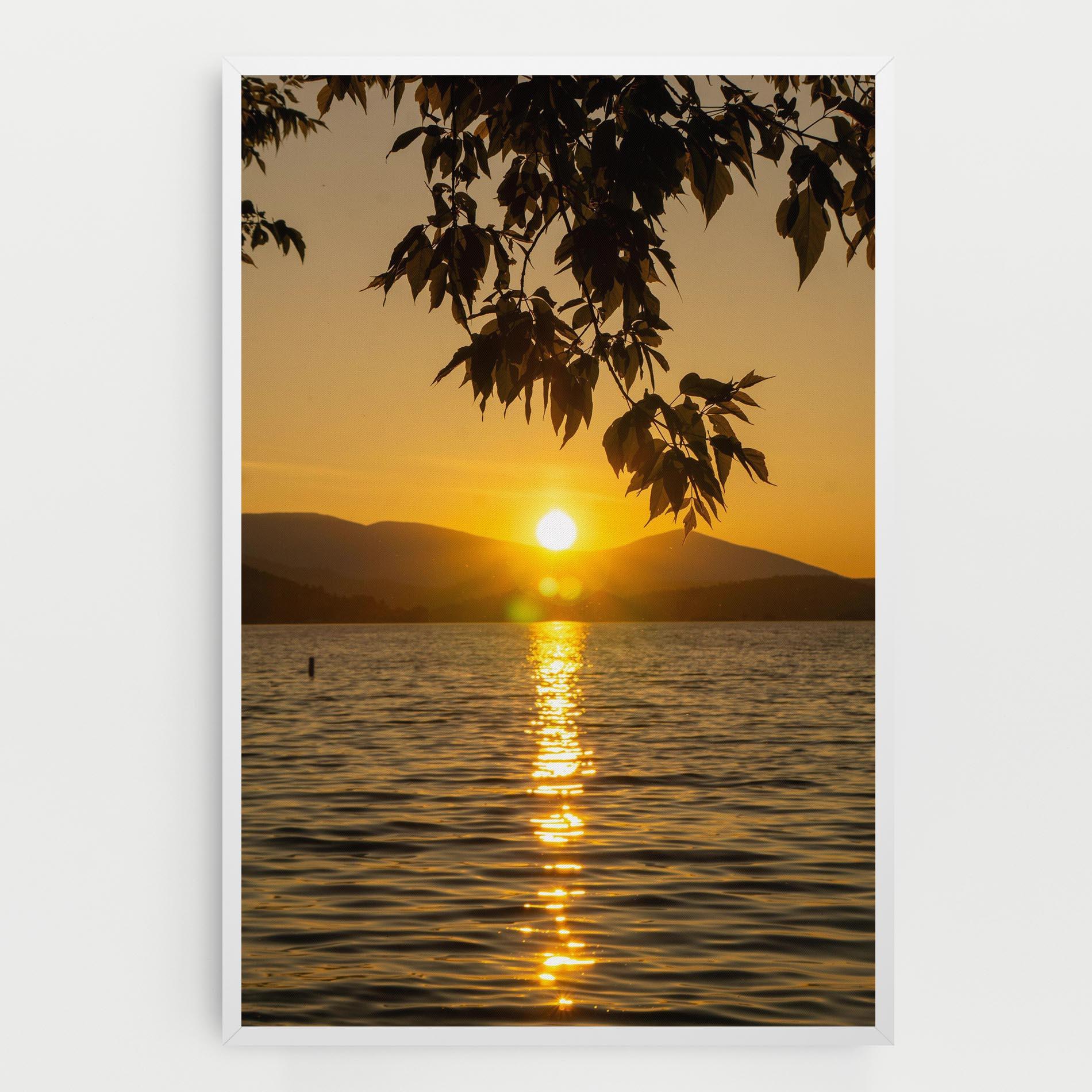 Tablou Canvas Yellow Sunrise mockup 0