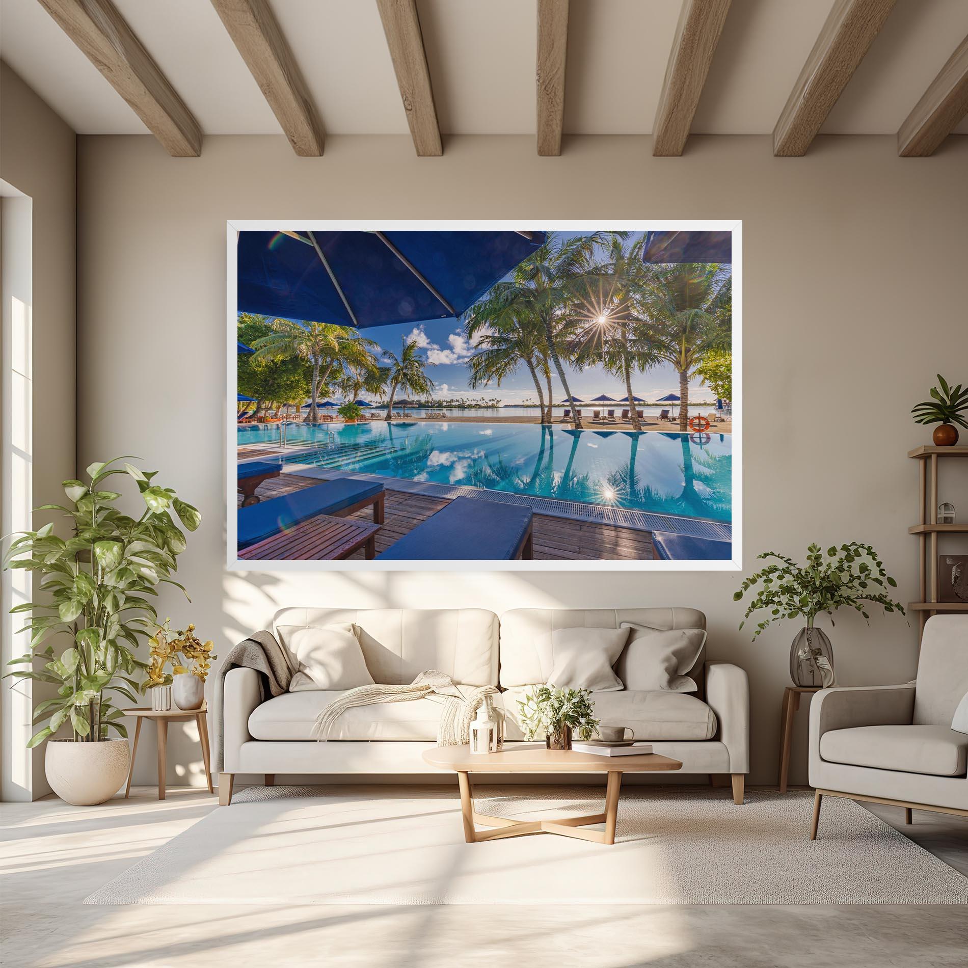 Tablou Canvas Fantastic Summer Mood mockup 6