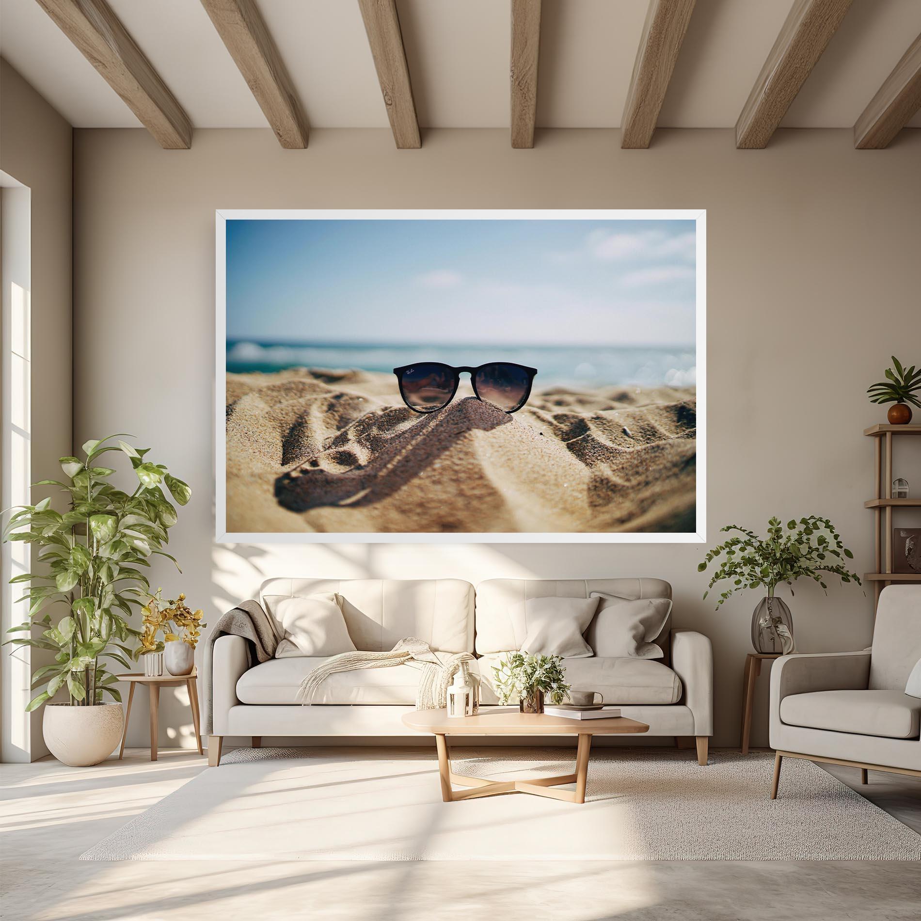 Tablou Canvas Sand Glasses mockup 6