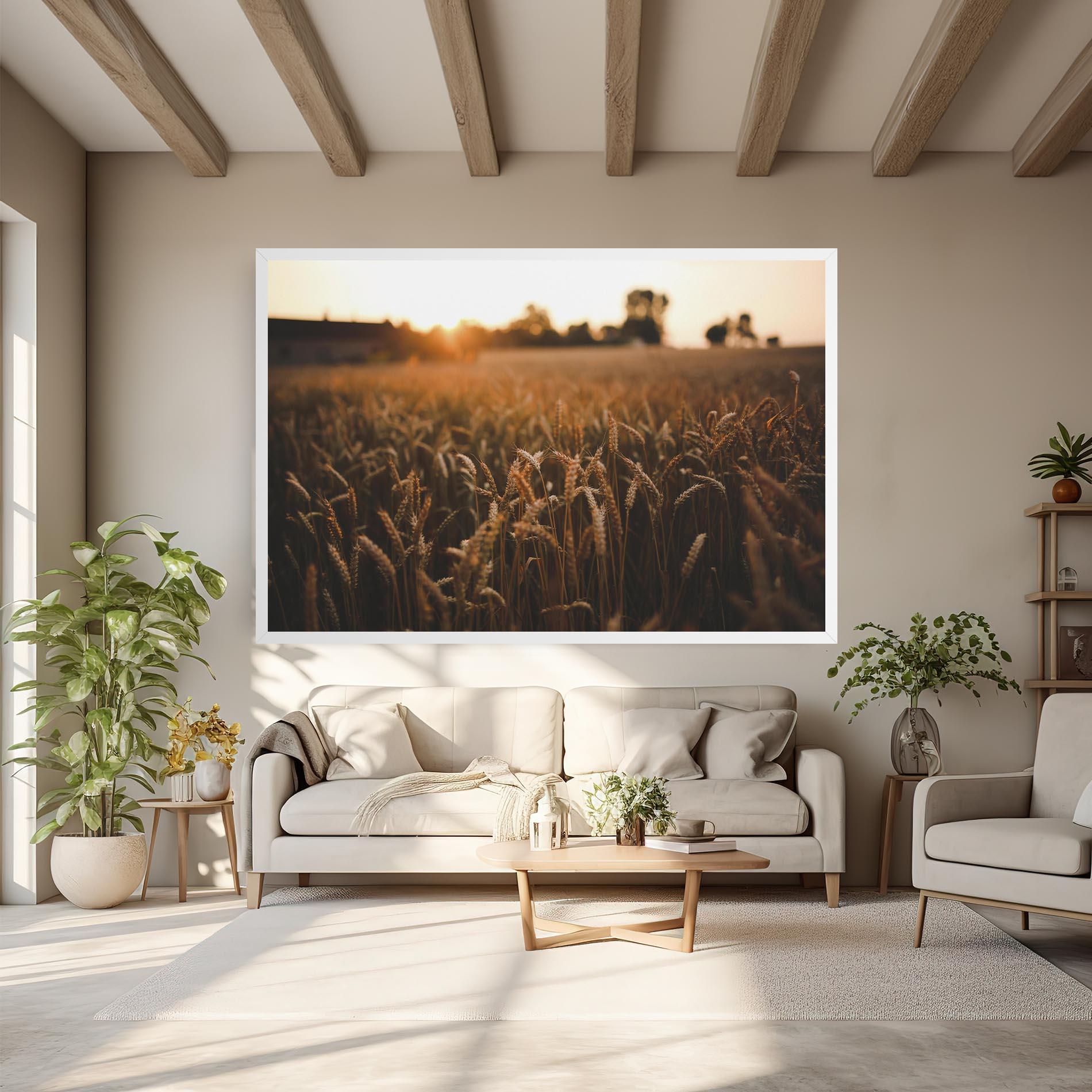 Tablou Canvas Summer Field mockup 6