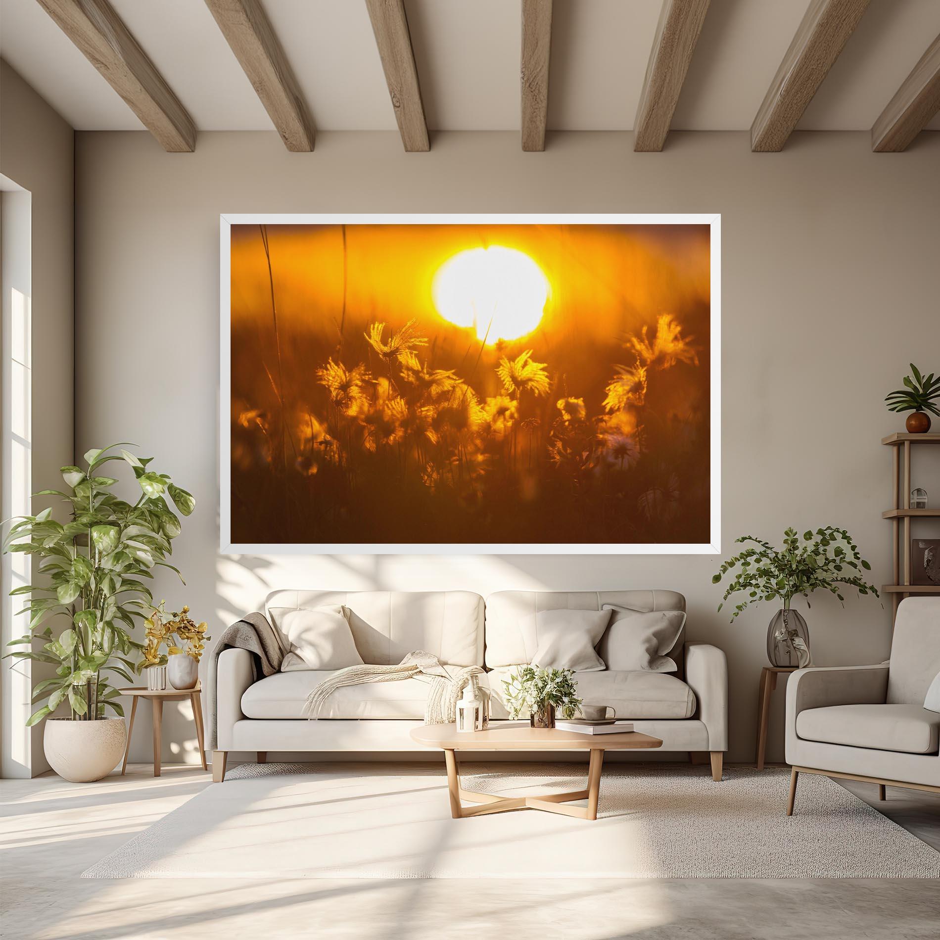 Tablou Canvas Wildflowers mockup 6