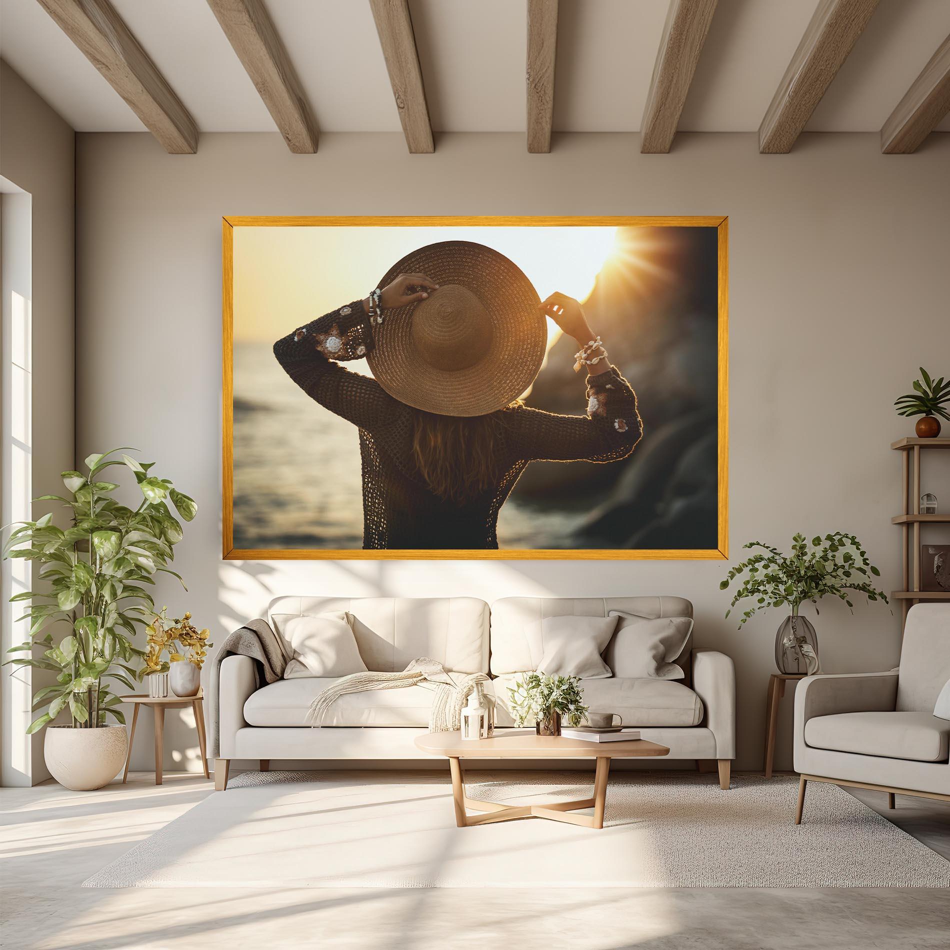 Tablou Canvas Enjoying Sunset mockup 6