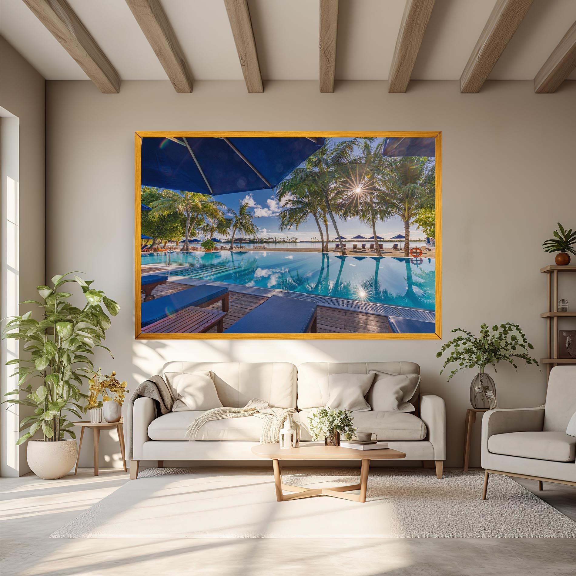 Tablou Canvas Fantastic Summer Mood mockup 6