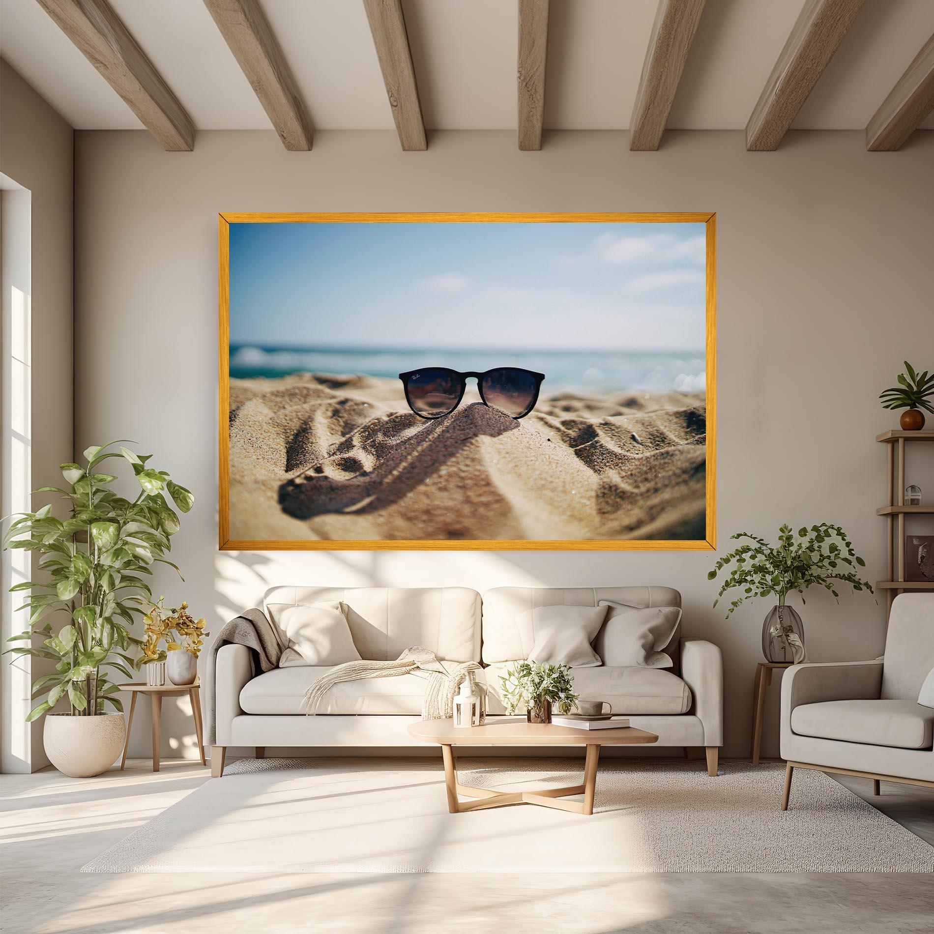 Tablou Canvas Sand Glasses mockup 6